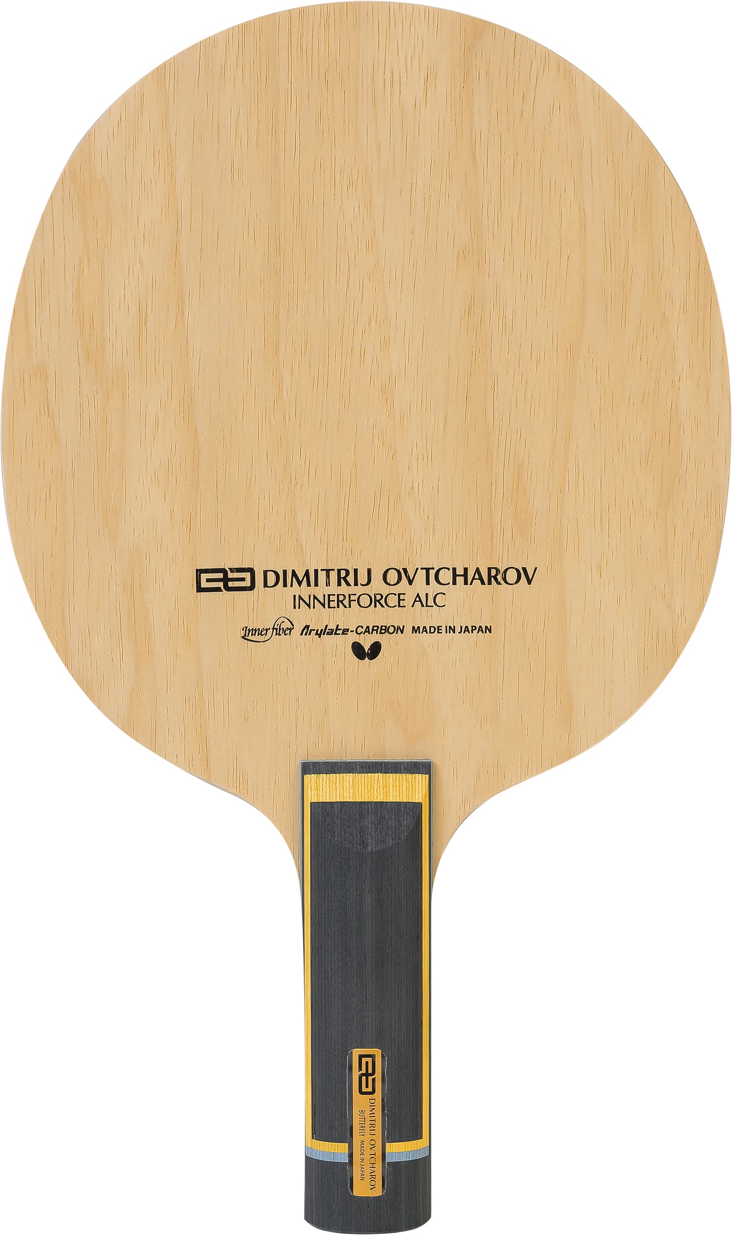 Ovtcharov Innerforce ALC Table Tennis Blade - Professional Carbon Fiber Ping Pong Racket with AL Innerforce Technology - FL/ST/AN Handle Options - Made in Japan - Perfect for Tournament Play & Advanced Players
