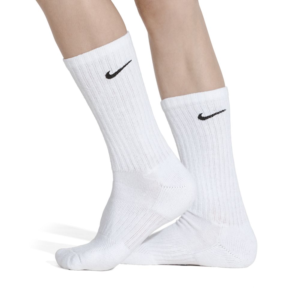 Nike Youth Everyday Crew Socks 6-Pack for Boys & Girls - Comfortable Athletic Socks for School, Sports & Daily Wear