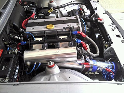 Autobahn88 High Pressure AN20 Synthetic Rubber Hose - 5ft Stainless Steel Braided Fuel, Oil, Water & Coolant Line - Ideal for Automotive, Marine & Industrial Fluid Transfer Systems