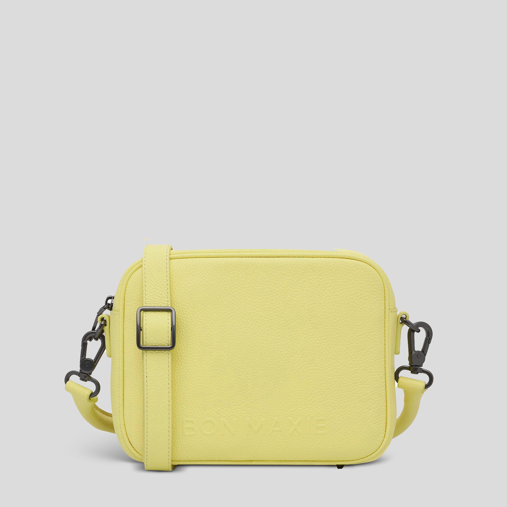Stylish Sidekick Leather Crossbody Bag in Lemon - Perfect for Everyday Use, Travel & Casual Outings