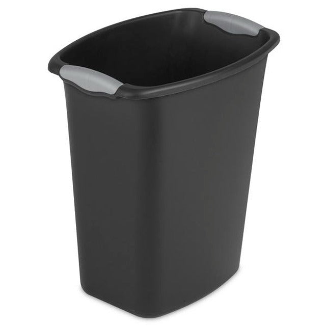 Sterilite Ultra 12 Quart Trash Can with Lid - Durable Plastic Waste Bin for Kitchen, Bathroom, Office & Home Use