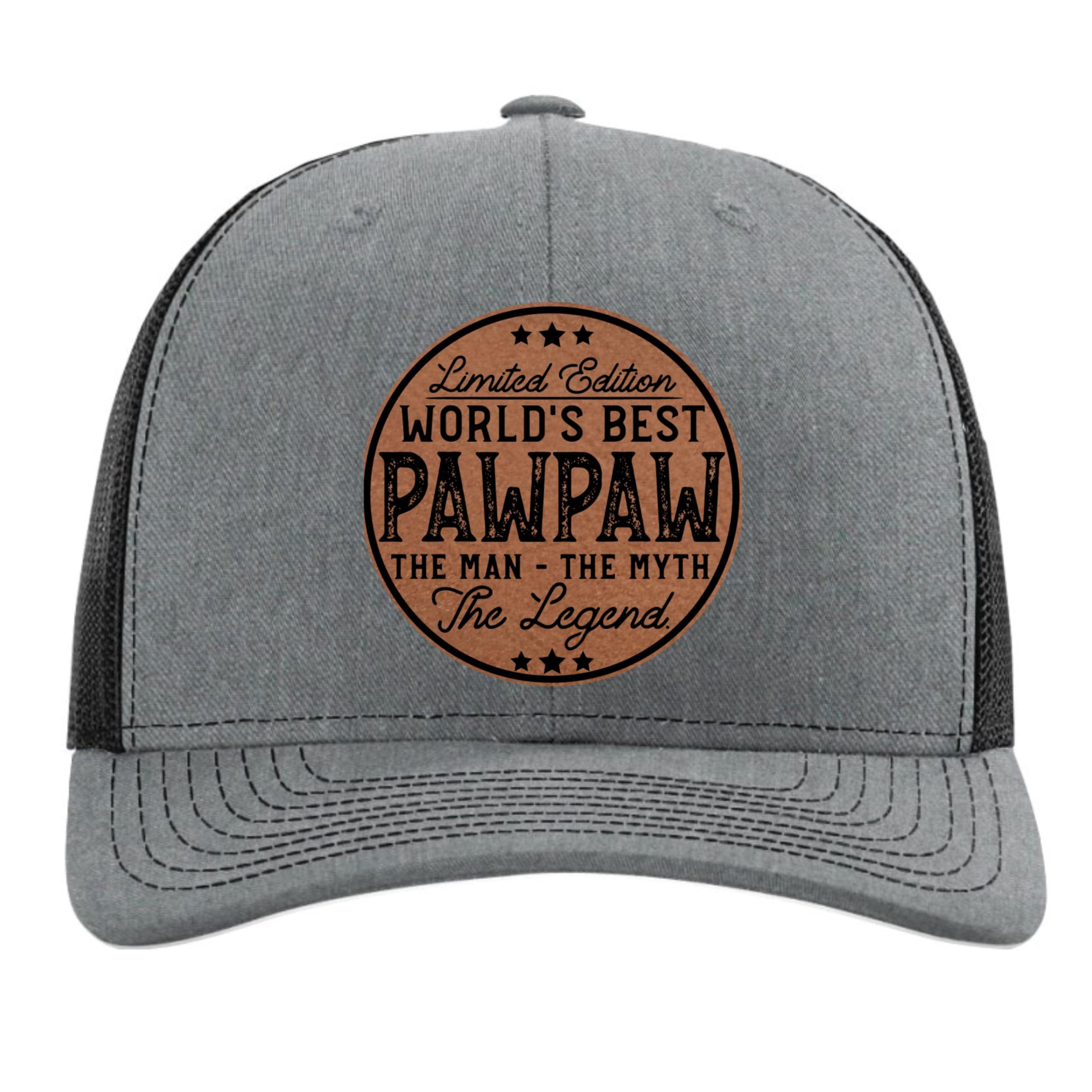 World's Best Grandpa Hat - Premium Richardson 112 Trucker Cap - Unique Gifts for Grandfather from Grandkids - Perfect for Father's Day, Christmas & Birthday - Ideal for Outdoor Activities & Family Gatherings