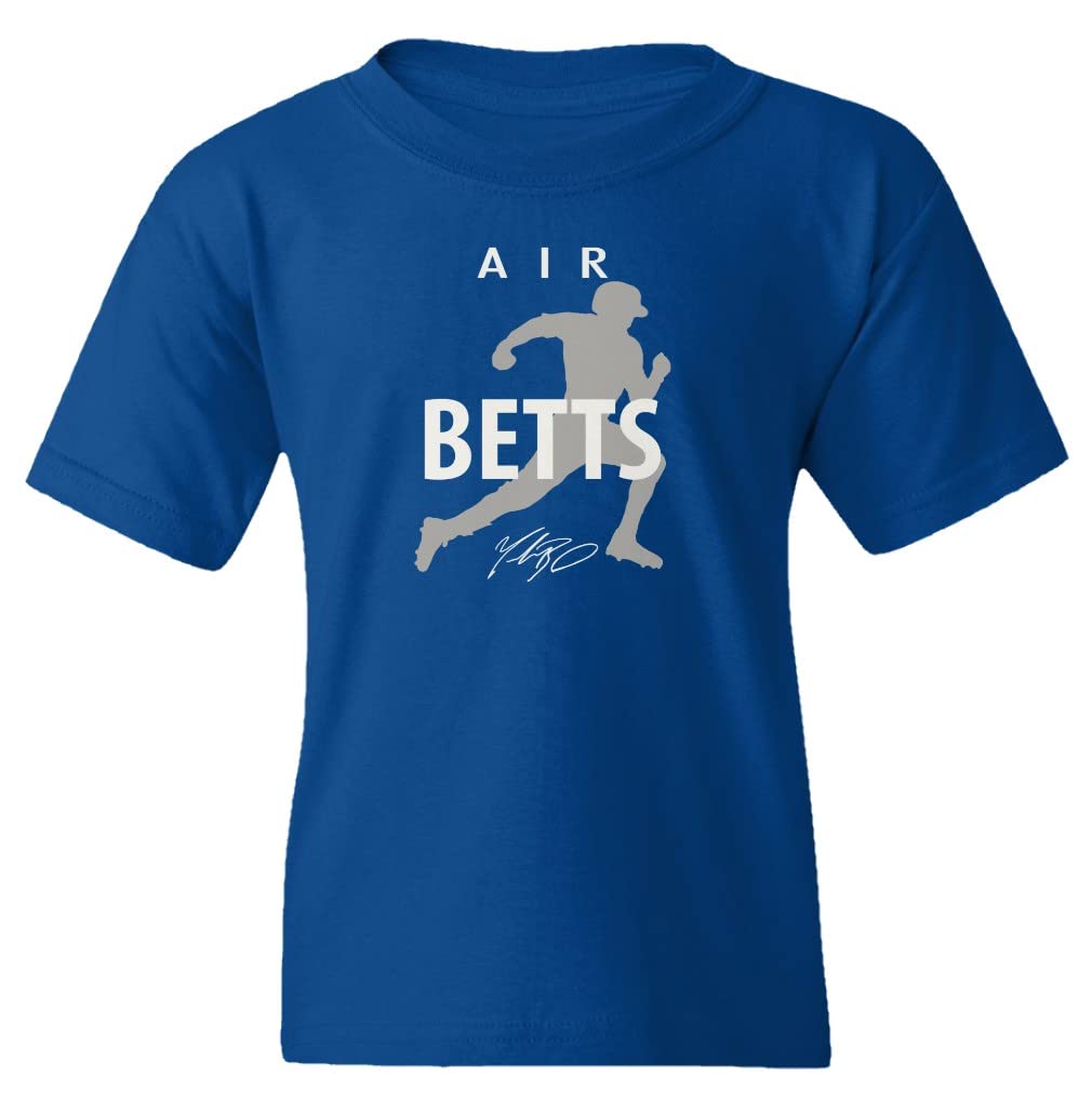KING THREADS Air Betts Baseball Star Los Angeles Fans Youth Tee - Unisex T-Shirt for Men & Women - Perfect for Baseball Games, Fan Events, and Casual Wear