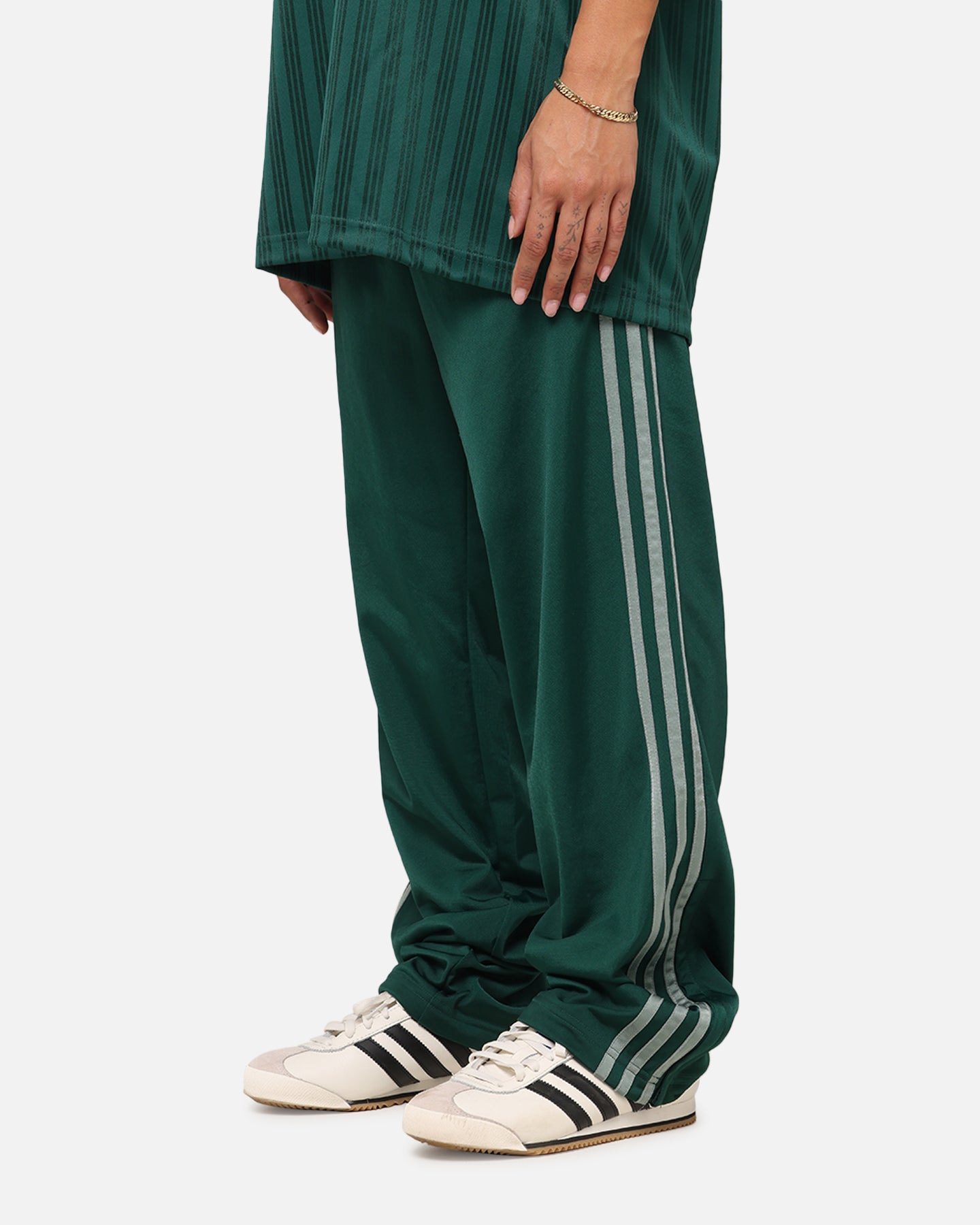 Adidas Firebird Track Pants for Men & Women - Green Athletic Joggers for Running, Gym & Casual Wear | Comfortable & Stylish Workout Pants