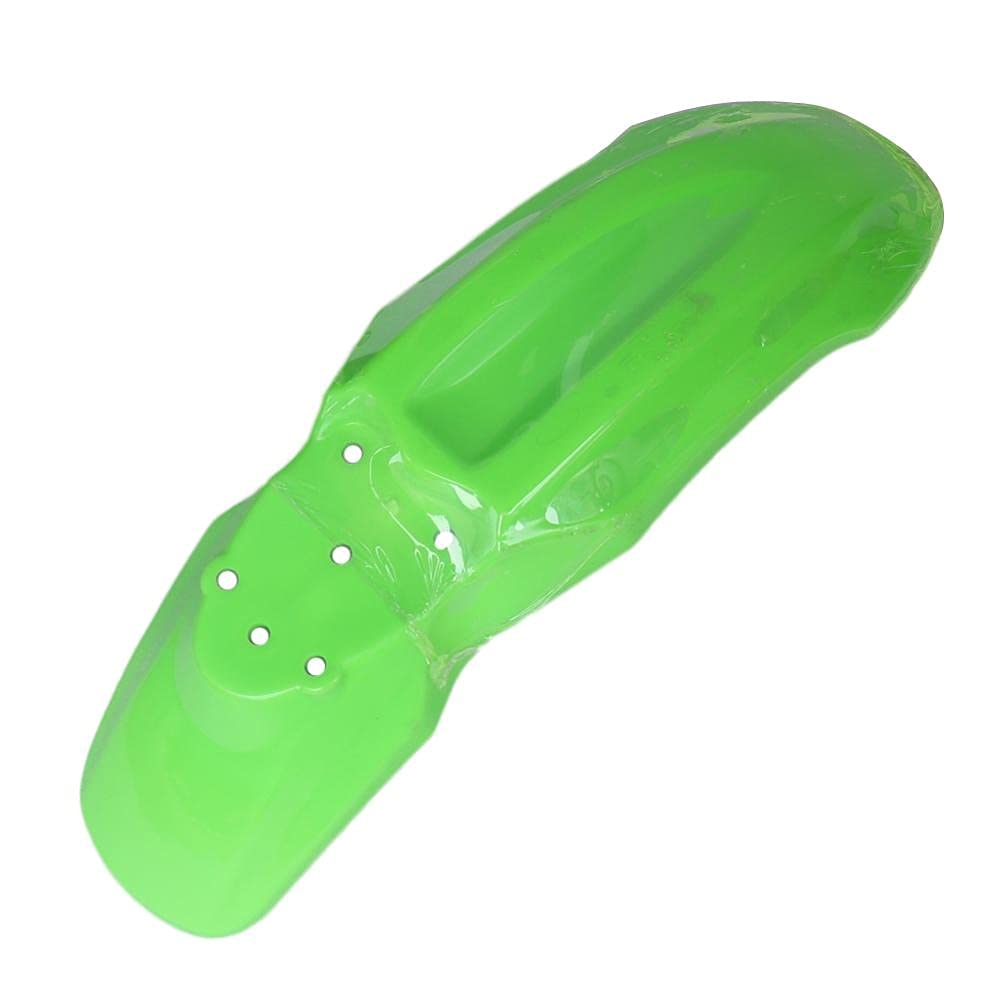 Universal Motorcycle Front Fender - CRF70 70CC Dirt Bike Mudguard | Green for Off-Road Adventures