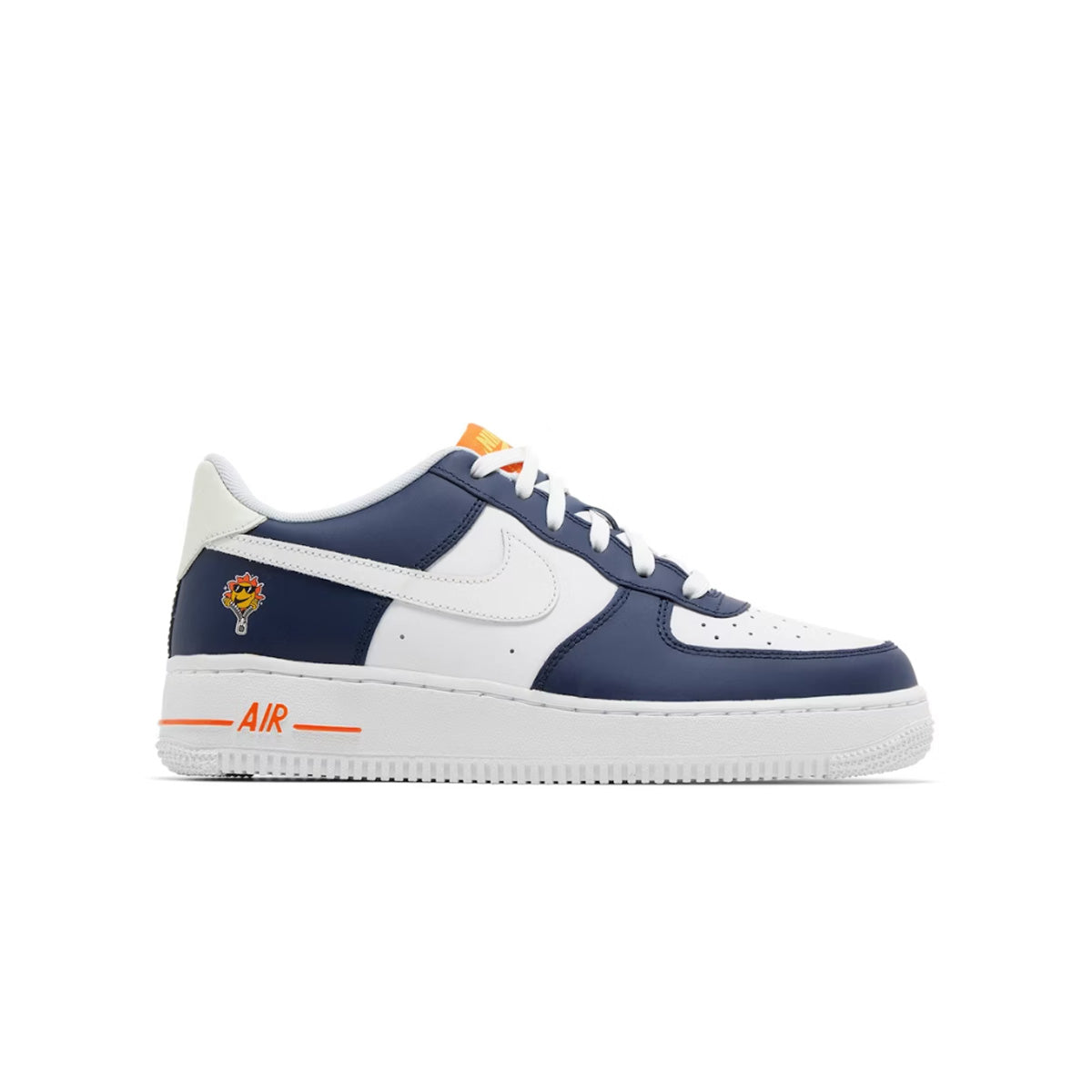 Nike Kids Air Force 1 LV8 Sneakers 'Midnight Navy' - Comfortable Basketball Shoes for Boys & Girls - Perfect for School, Sports & Casual Wear