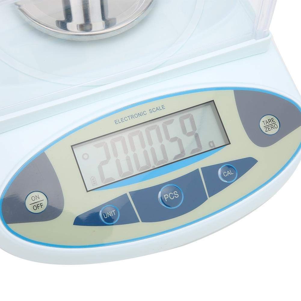 High Precision Digital Analytical Balance 3000g x 0.01g - Lab Scale with .01 Gram Accuracy for Jewelry, Gold, Kitchen & Scientific Use - Perfect for Weighing Precious Metals, Ingredients & Laboratory Samples