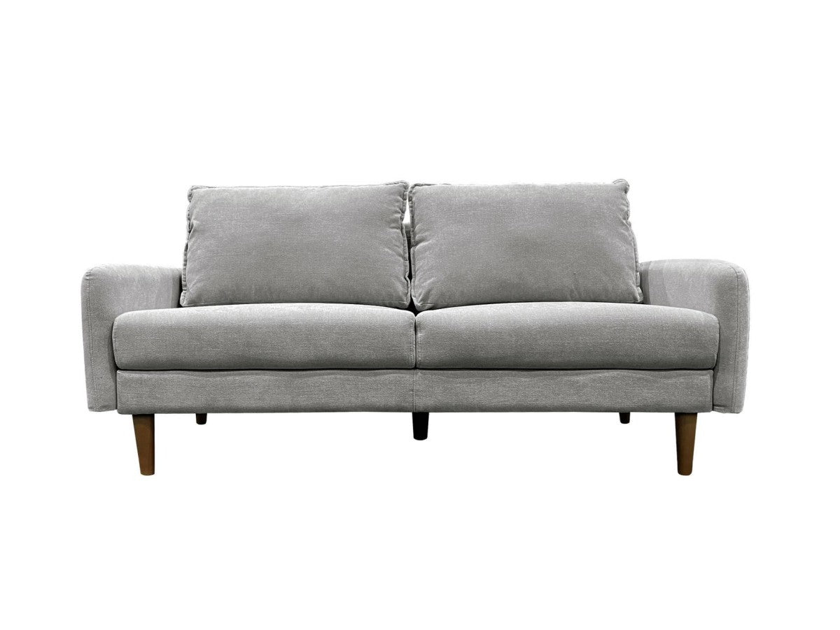 3 Seater Sofa Dark Grey - Modern Comfortable Couch for Living Room, Lounge, and Office - Free Shipping & Easy Assembly