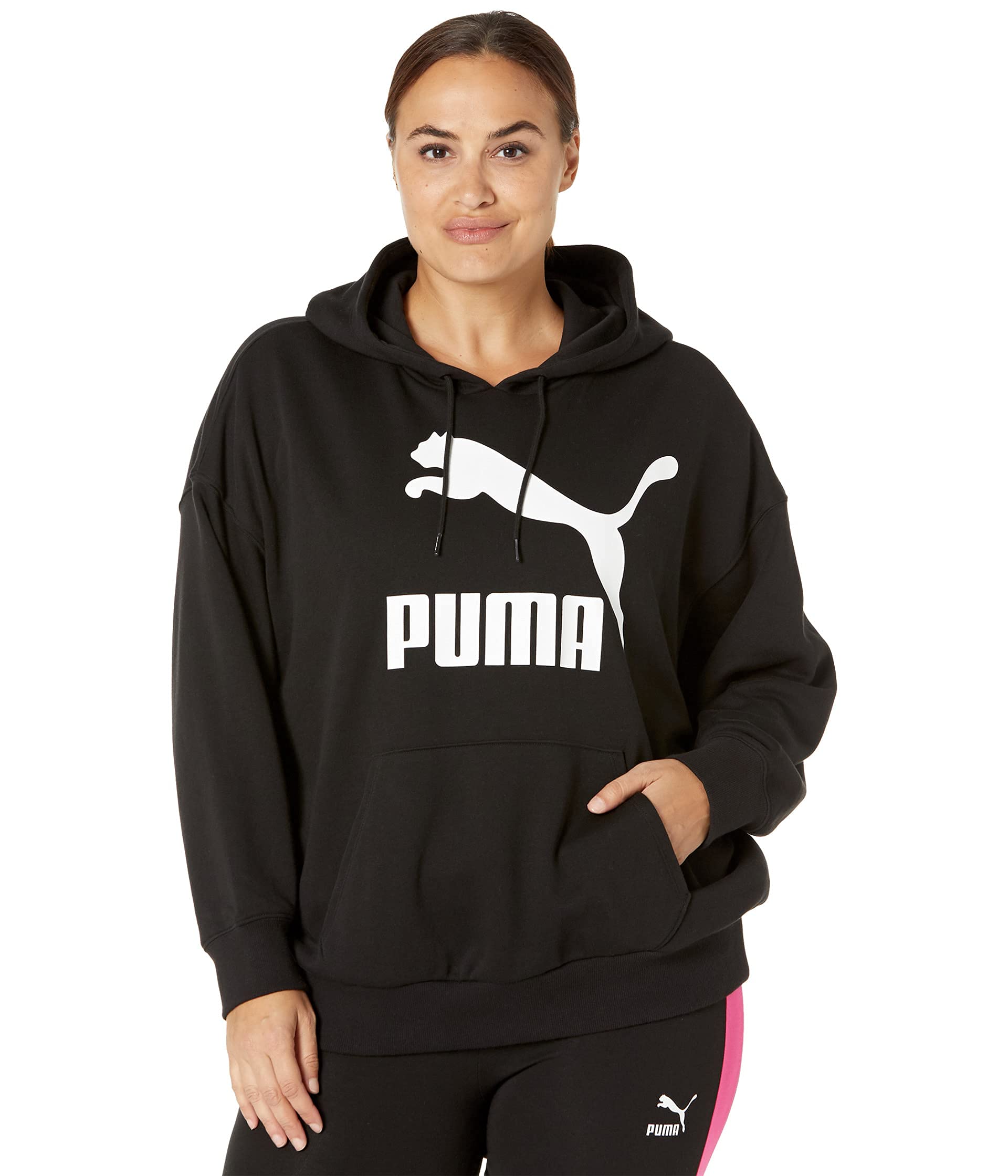 PUMA Women's Classic Hoodie - Soft Fleece Pullover Sweatshirt for Casual Wear, Gym & Lounge | Trendy Streetwear Fashion