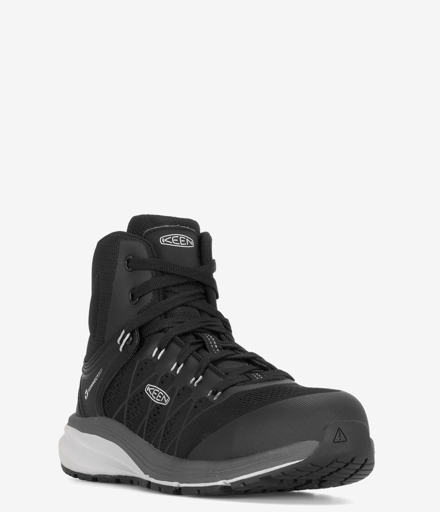 KEEN Utility Vista Energy Carbon Toe Mid Athletic Work Shoes for Men - Lightweight & Durable Safety Shoes for Construction, Hiking & Outdoor Work