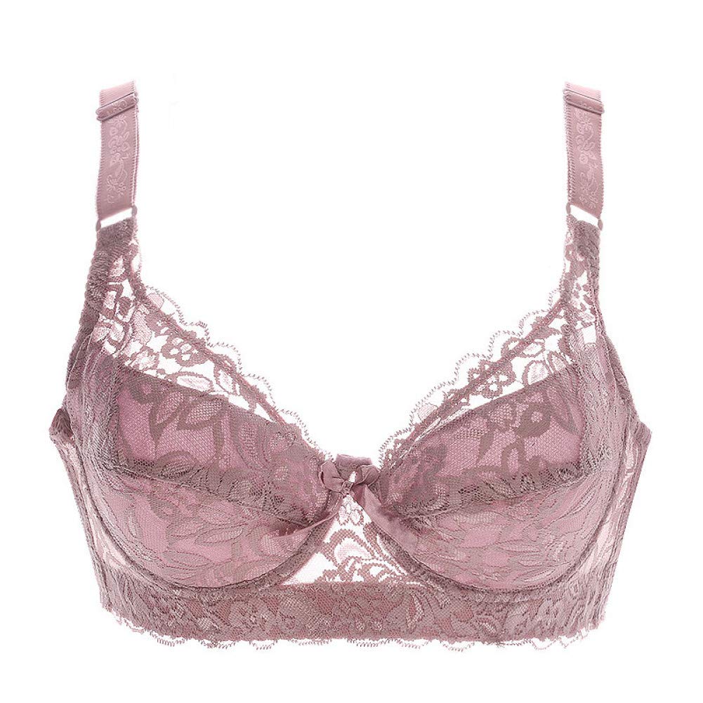 Plus Size Wireless Bras for Women - Comfortable Push Up Minimizer Lingerie with Lace Bralette Design, Big Cup Support - Perfect for Everyday Wear, Workouts & Special Occasions