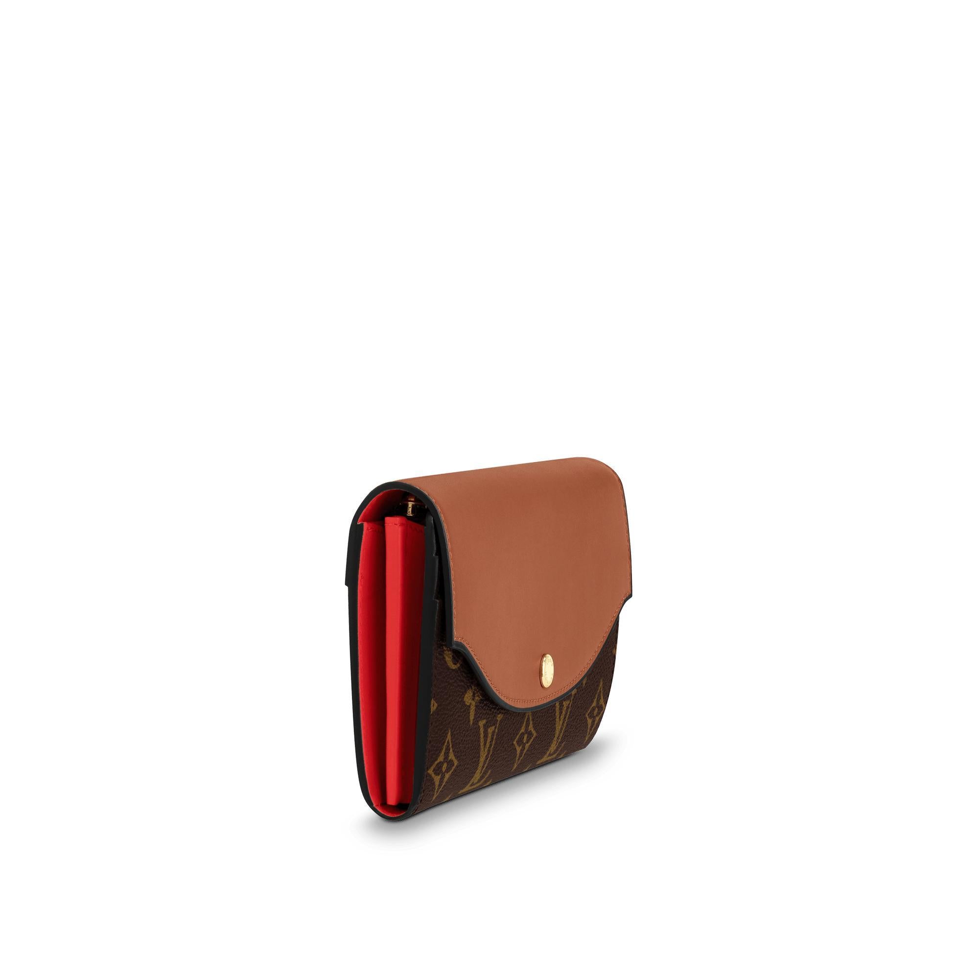 Louis Vuitton Sarah Wallet Monogram Canvas - Brown Crossbody Clutch for Women | Perfect for Everyday Use, Travel & Special Occasions