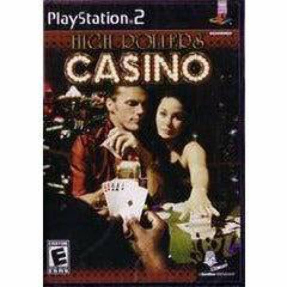 High Rollers Casino Game for PlayStation 2 - Classic Vegas Slots & Table Games - Perfect for Casino Lovers & PS2 Collectors