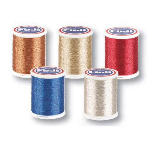 Fuji Ultra Poly Metallic Thread - High Strength Sewing Thread for Quilting, Embroidery & Crafts - Perfect for DIY Projects, Fashion Design & Home Decor