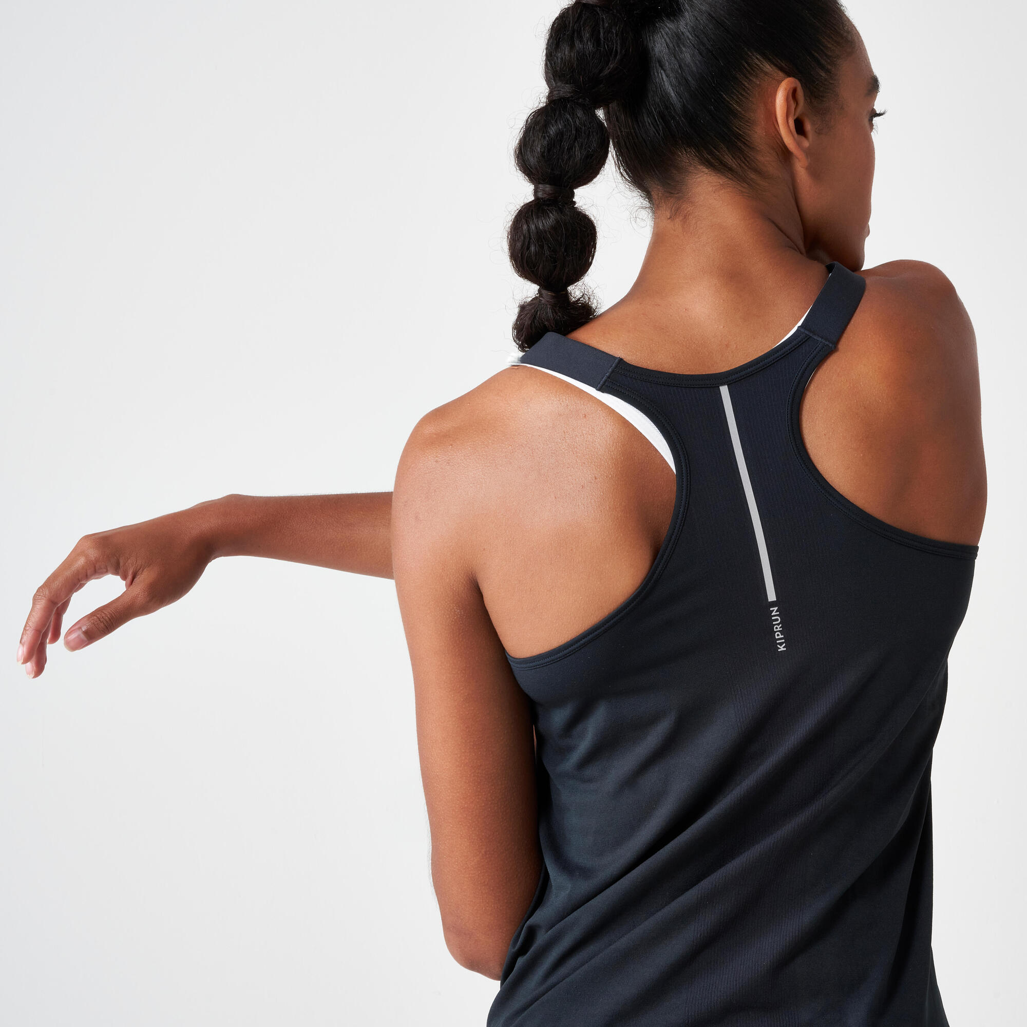 Kiprun Women's Run 500 Seamless Comfort Running Tank Top - Breathable Workout Shirt for Gym, Jogging & Yoga | Lightweight Athletic Top for Women