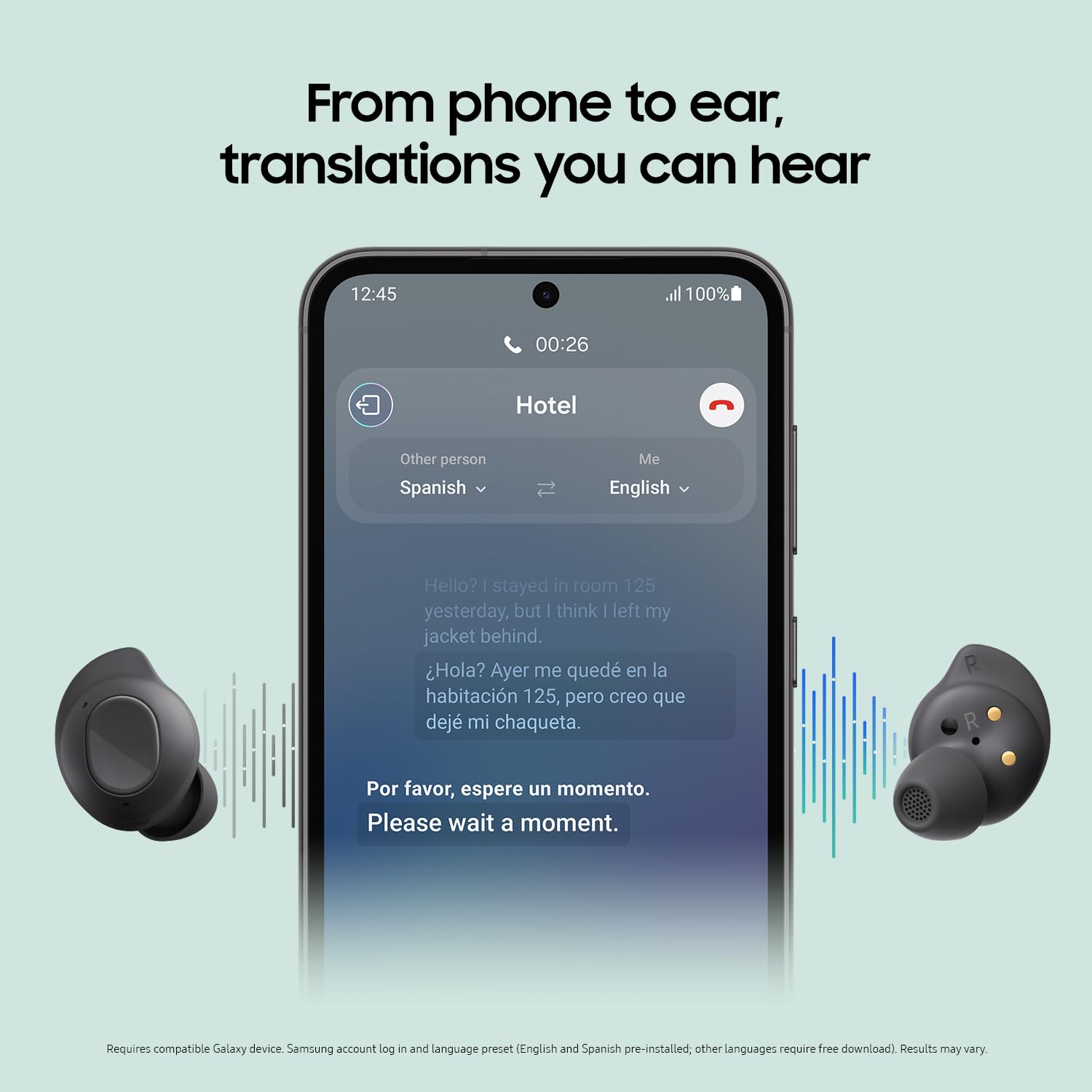 Samsung Galaxy Buds FE True Wireless Bluetooth Earbuds - Comfortable Secure Fit, Auto Switch Audio, Touch Control, Built-in Voice Assistant (White) | US Version with 1 Year Warranty | Perfect for Workouts, Commuting & Hands-Free Calls