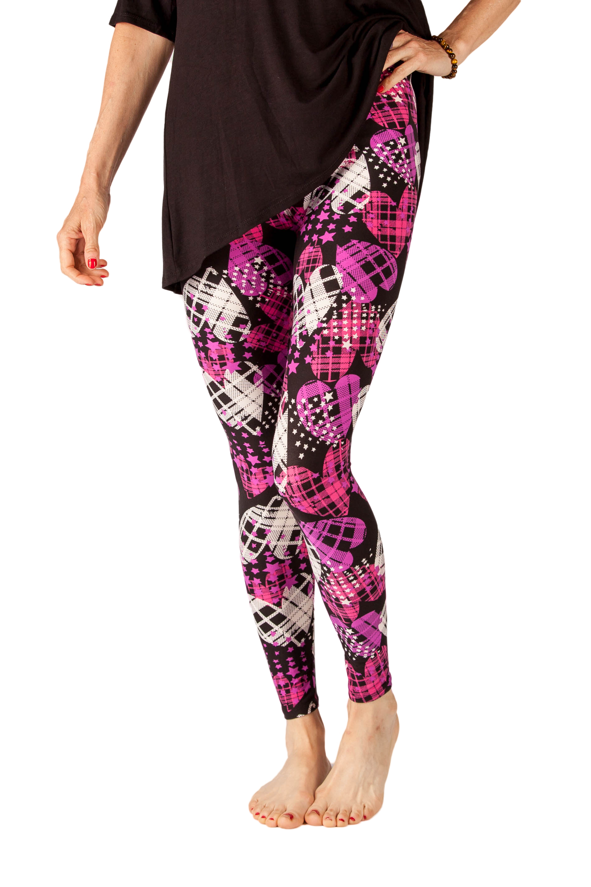 Stylish Plaid Love Petite Top for Women - Perfect for Casual Outings, Dates & Office Wear