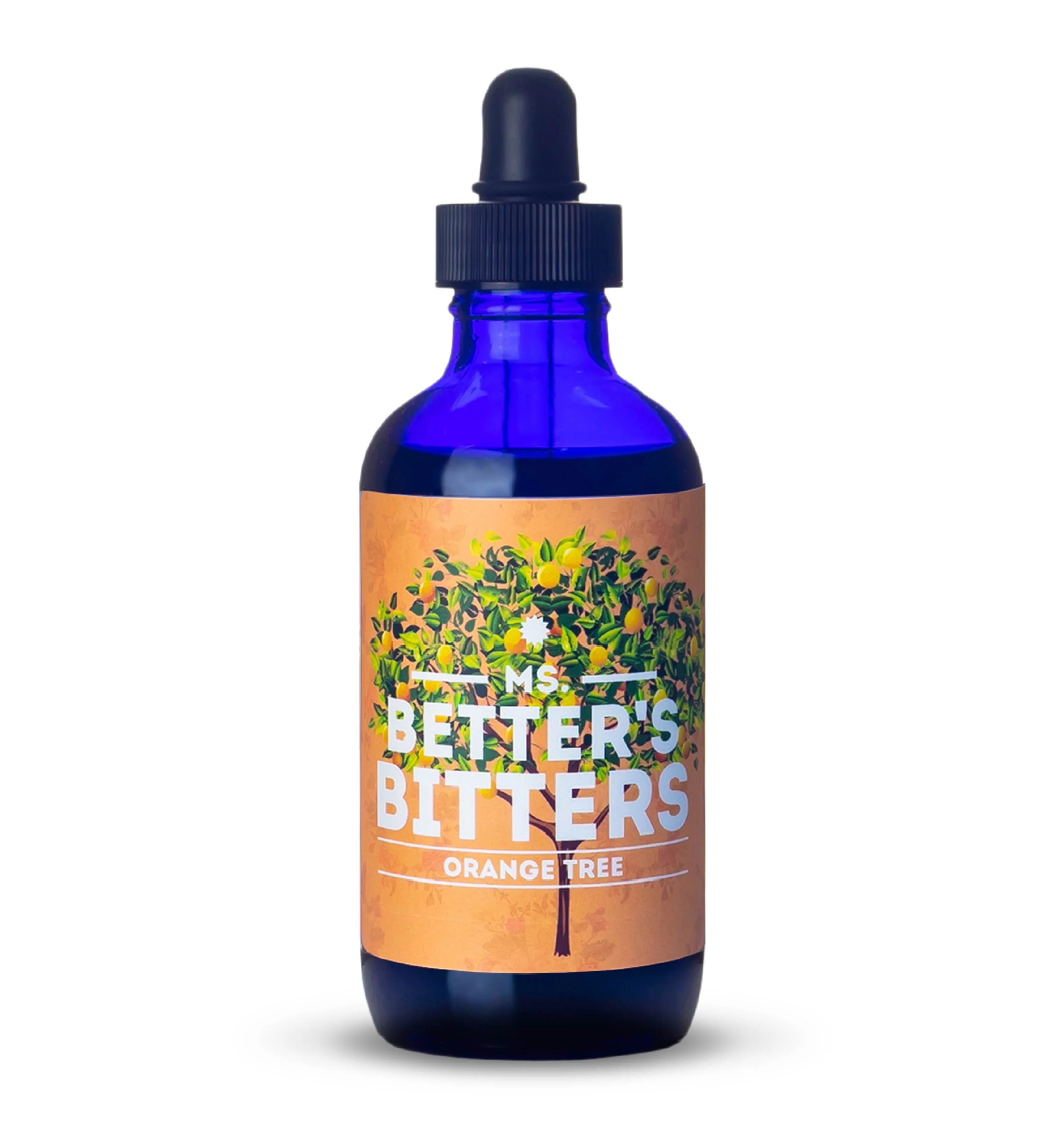 MS. BETTER'S BITTERS Orange Tree - Premium 4oz Cocktail Bitters for Mixing Drinks, Mocktails & Baking | Perfect for Bartenders, Home Bars & Gift Giving