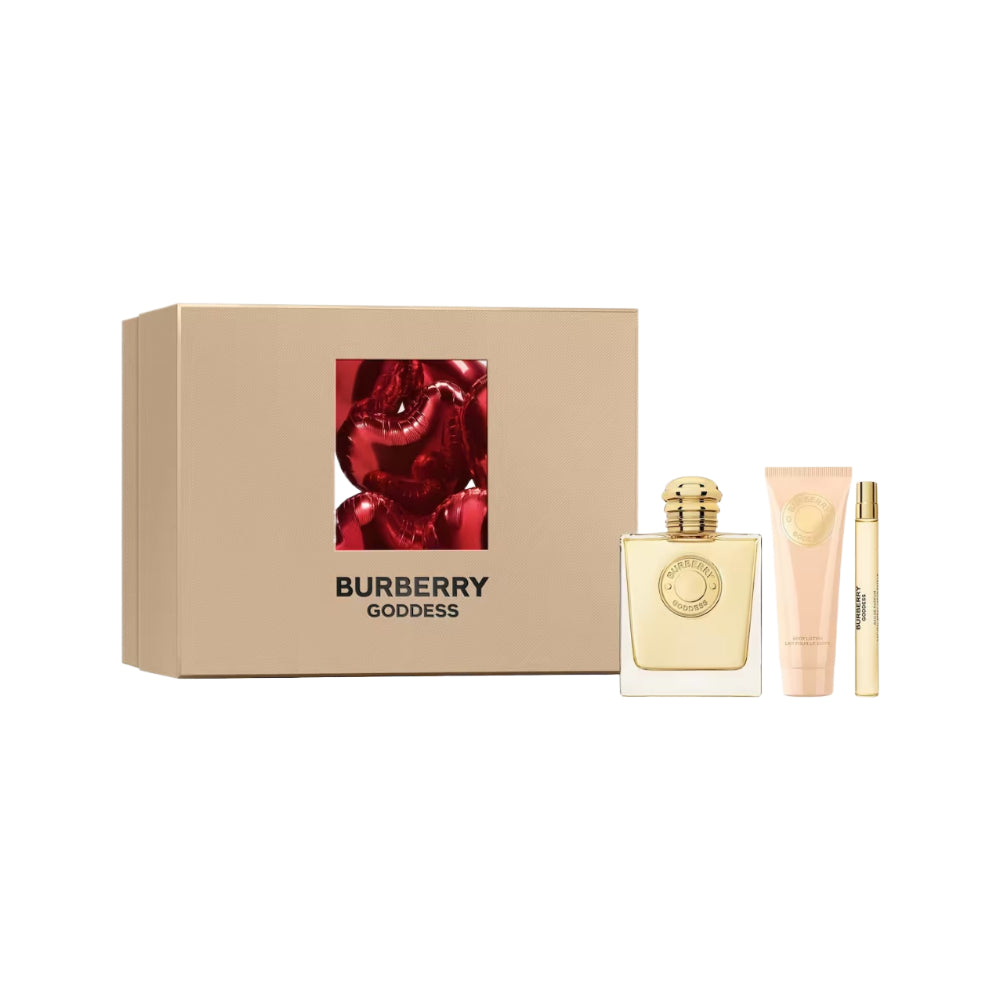 Goddess 3 Piece Eau de Parfum Set - 100ml Perfume Bottle for Women | Long-Lasting Luxury Fragrance Gift for Her | Perfect for Date Night, Special Occasions & Everyday Wear
