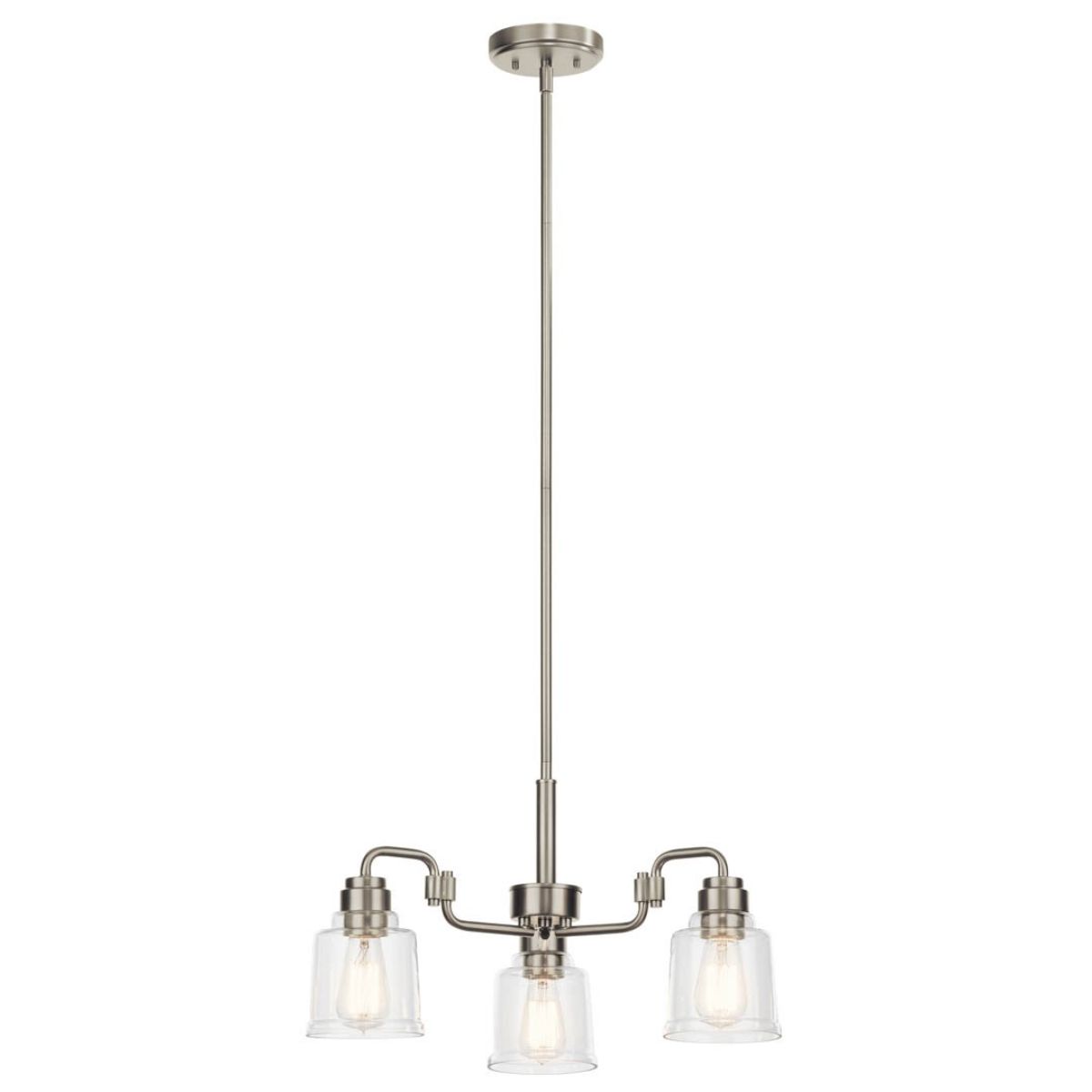 Elegant Aivian Crystal Chandelier - Modern Ceiling Light Fixture for Dining Room, Living Room & Bedroom Decor | Energy Efficient LED Lighting