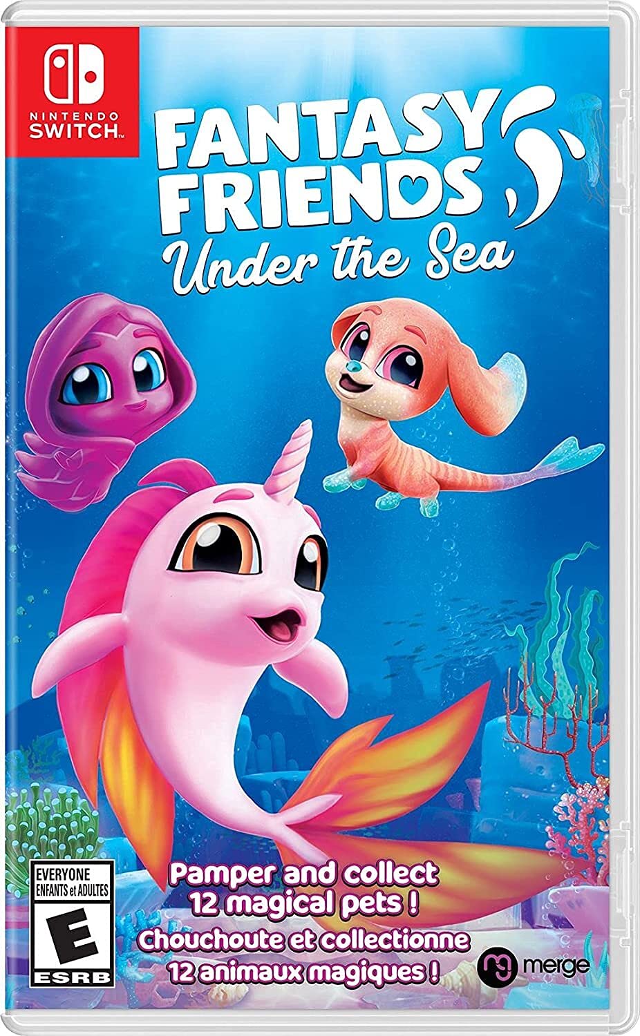 Fantasy Friends - Under The Sea Adventure Game for Nintendo Switch - Fun Family & Kids Ocean Exploration Game for Parties & Travel