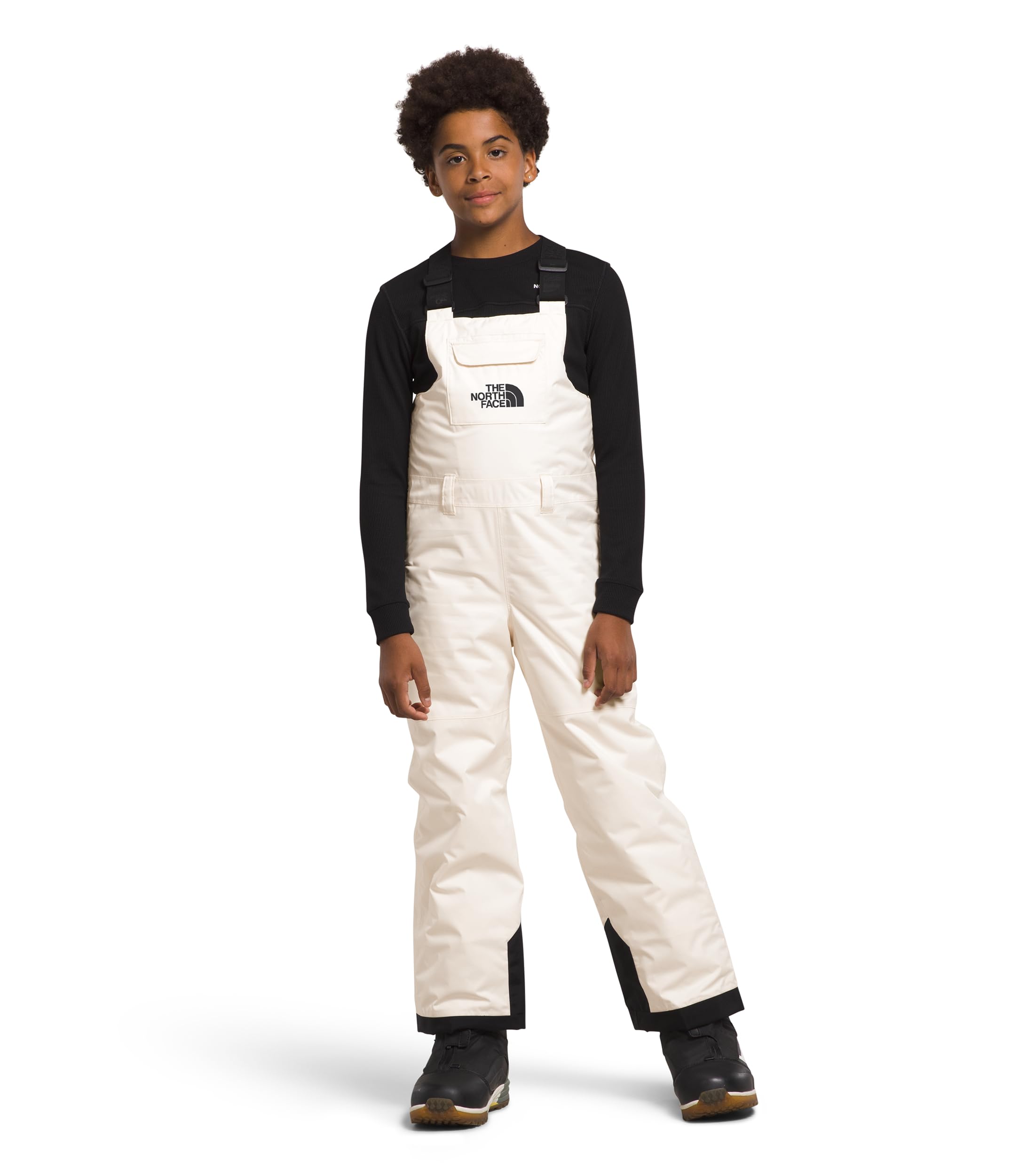 THE NORTH FACE Teen Insulated Bib - Gardenia White XXL for Winter Sports