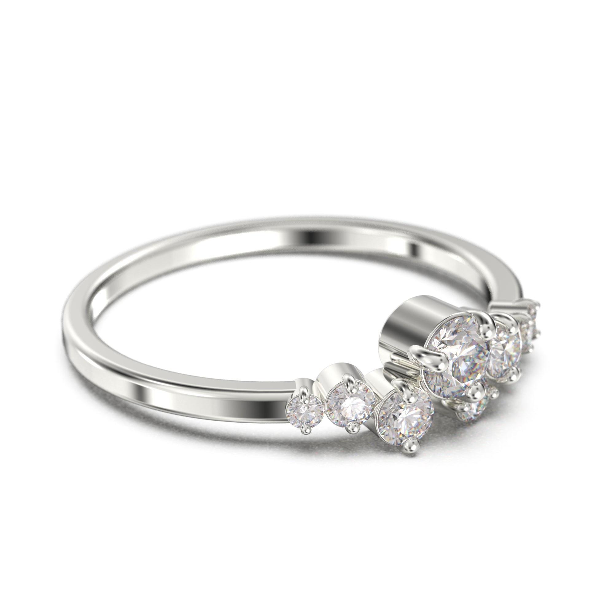 0.65 Ct Round Moissanite Diamond Engagement Ring - 10K/14K/18K Solid Gold Wedding Band for Women - Classic Anniversary Gift for Her - Perfect for Proposals, Weddings & Special Occasions