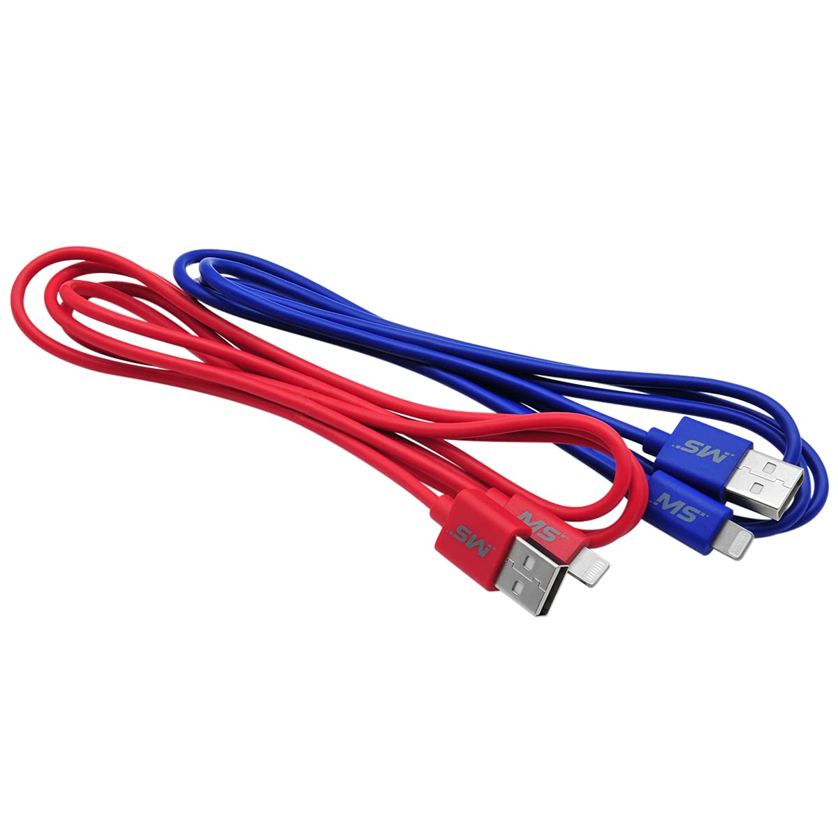MobileSpec MB06237 4ft Lightning to USB Charging & Sync Cable for iPhone - Fast Charging & Data Transfer for Home, Office & Travel