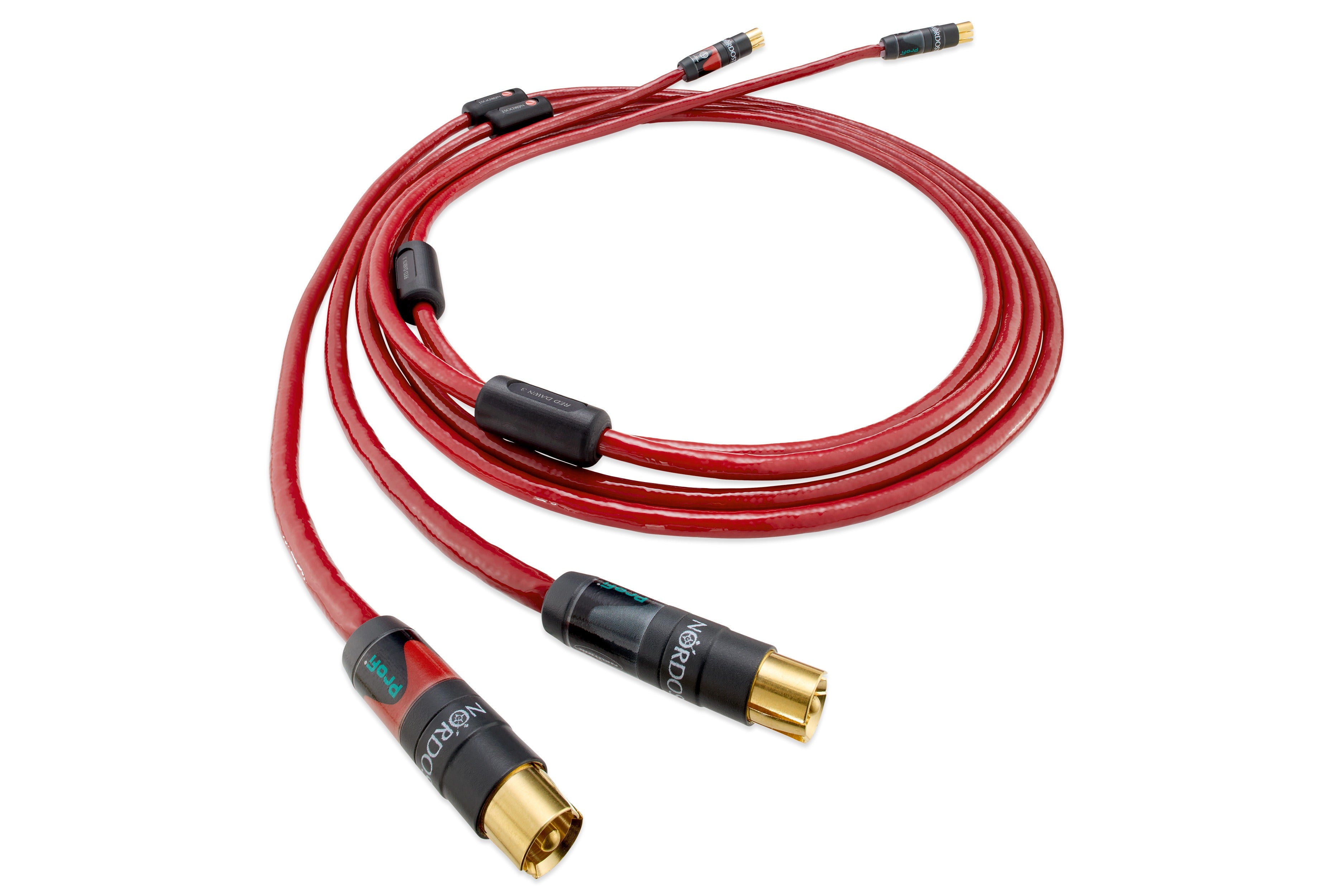 Nordost Red Dawn 3 Analog Interconnect Cable - High-End Audio Cable for Home Theater & Stereo Systems - Perfect for Audiophiles & Music Enthusiasts