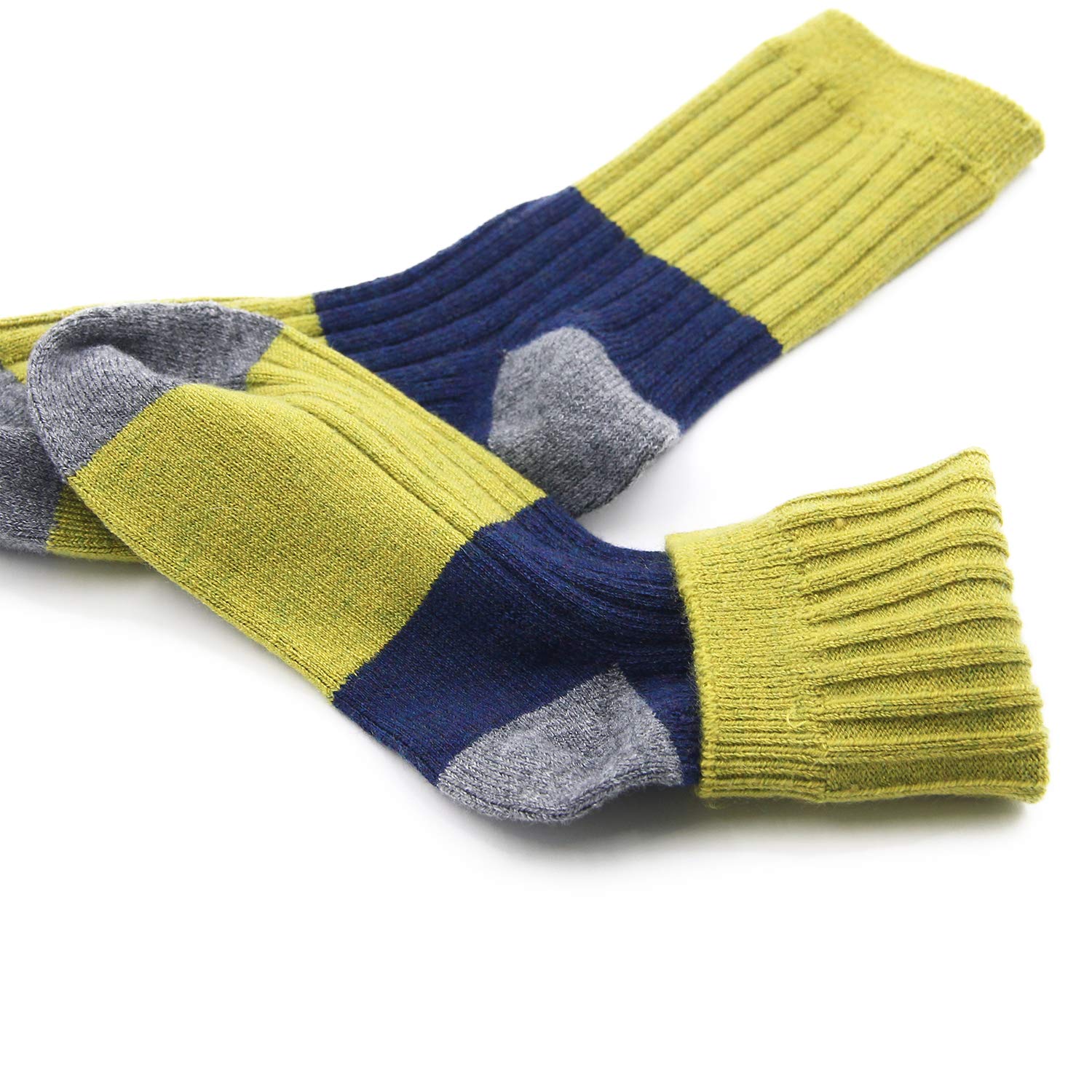 HowJoJo Boys Wool Socks - 6 Pack Kids Winter Warm Thermal Crew Socks for School, Outdoor & Snow Activities | Soft & Cozy Cold Weather Socks