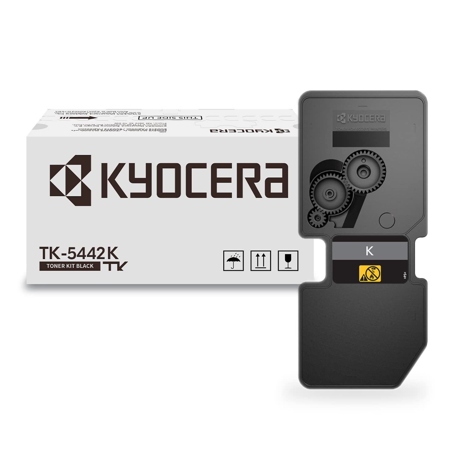 KYOCERA TK-5442K Black Toner Cartridge - Genuine OEM Replacement for ECOSYS MA2100cwfx & PA2100cwx Laser Printers | High-Yield Printing Solution for Office & Home Use