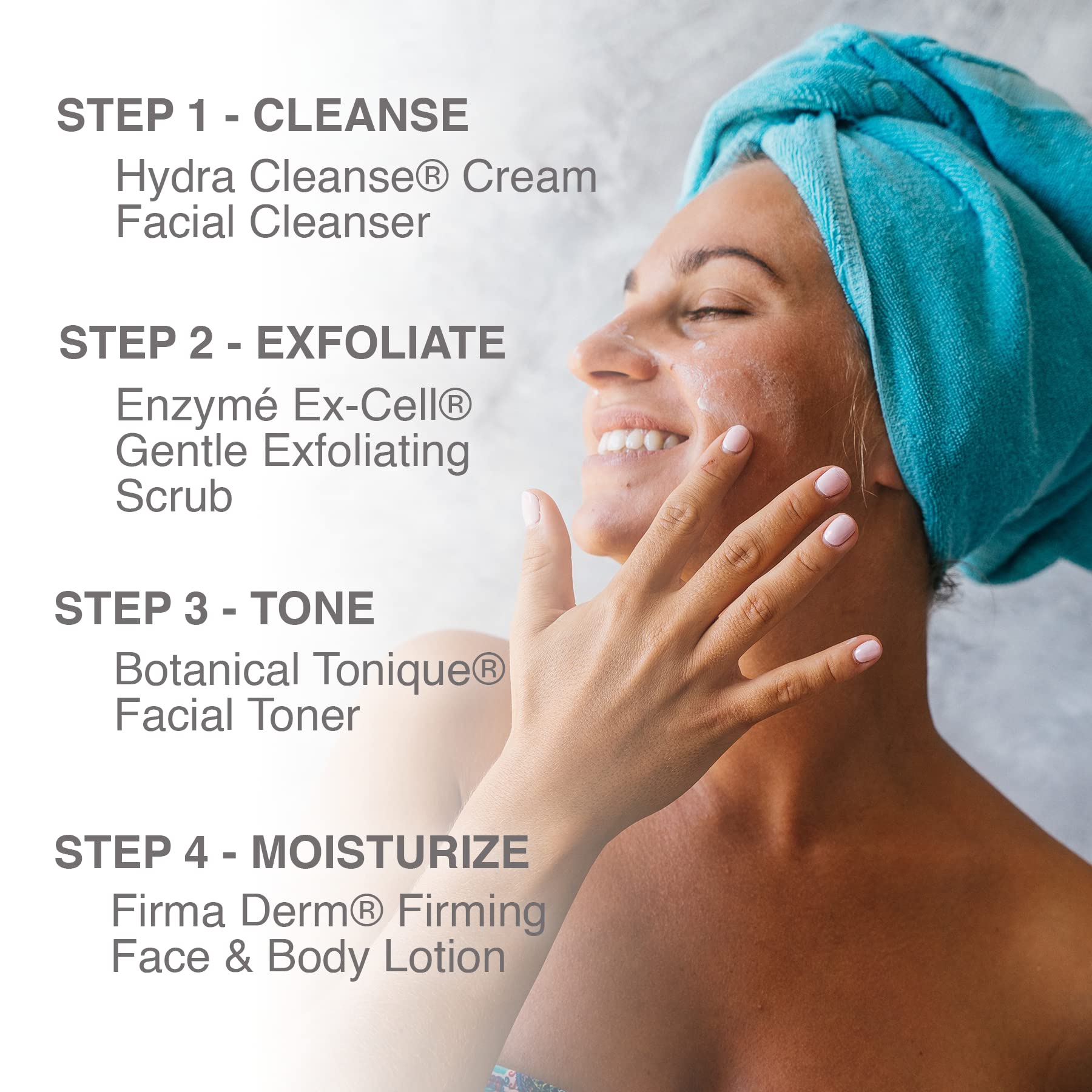 Pharmagel Rejuvenating Face & Body Basic Regimen – Anti-Aging Skincare Set for Hydration & Firming – Perfect for Daily Use at Home or Travel