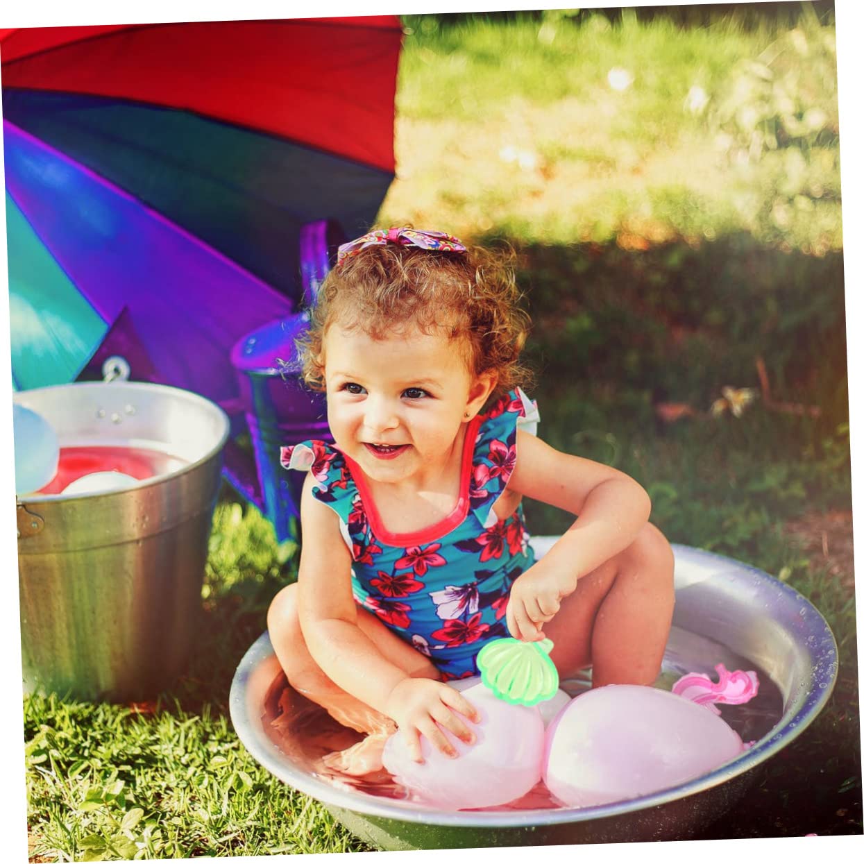 VICASKY 6 Sets Summer Beach Toys for Kids - Bath Time, Gem Diving & Swimming Pool Toys - Fun Water Play for Beach, Pool, Bathtub & Backyard Activities