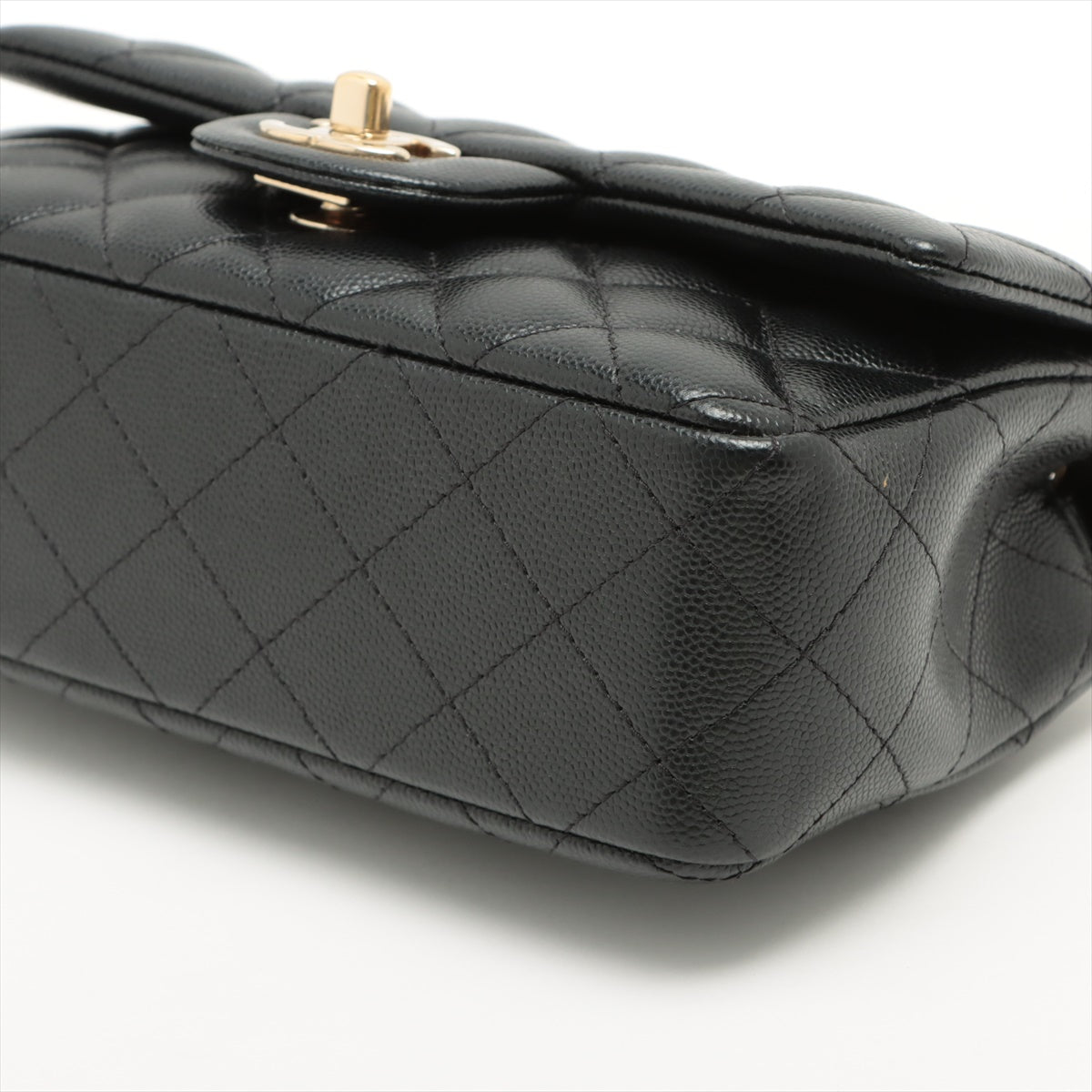 Chanel Mini Rectangular Black Caviar Leather Crossbody Bag - Luxury Designer Handbag for Women, Perfect for Parties, Date Nights & Everyday Use