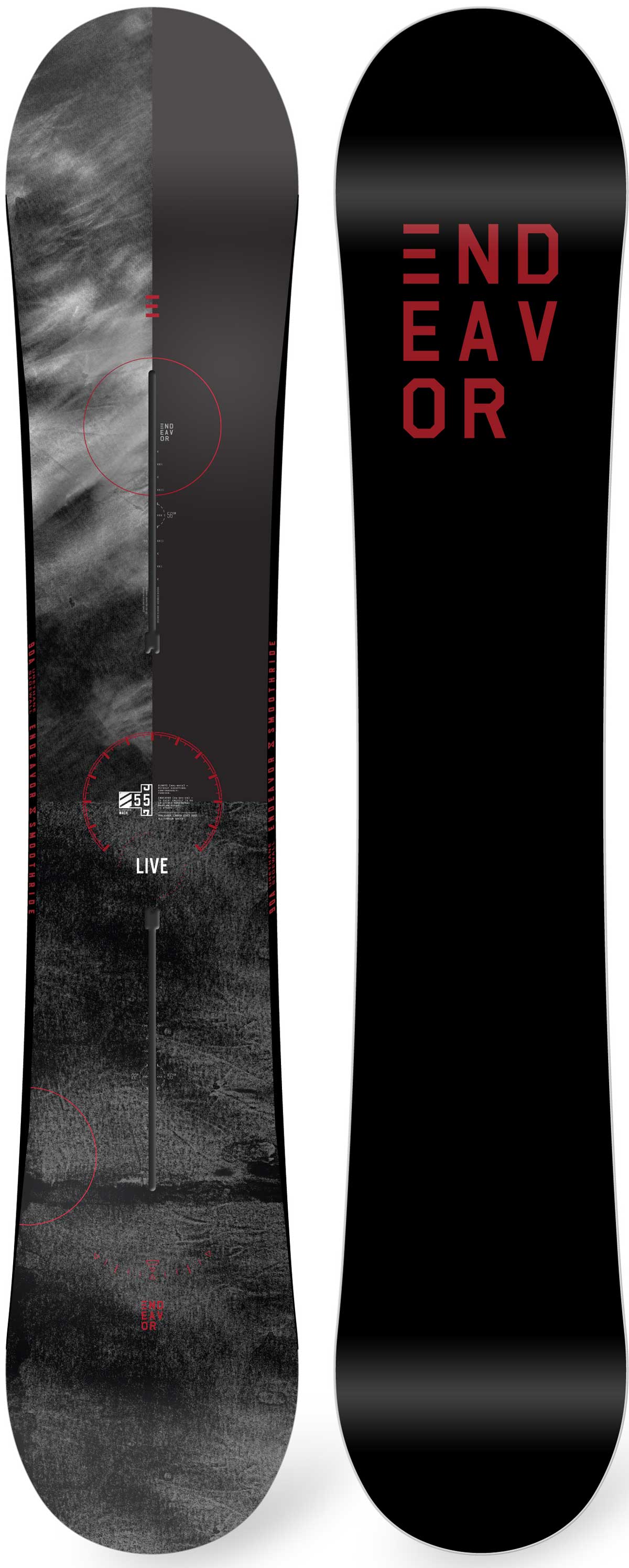 Endeavor Live Snowboard 2020 - Premium All-Mountain Snowboard for Men & Women | Perfect for Freeride, Powder & Park Riding