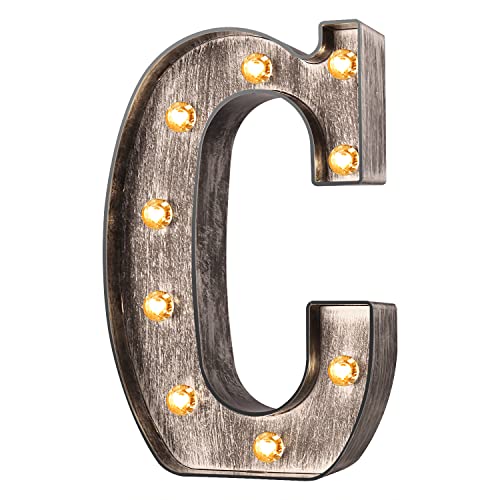Silver Letters-C