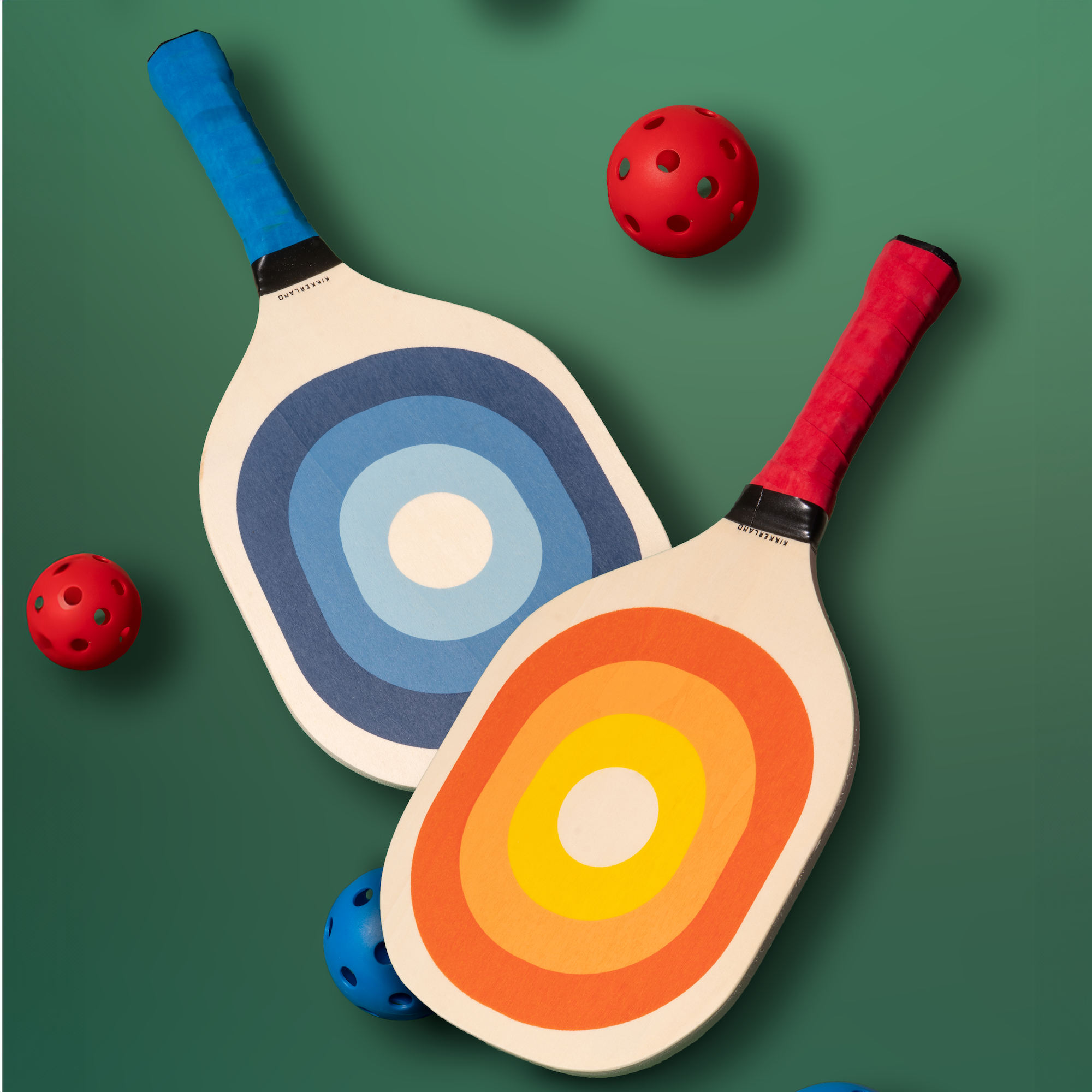 Premium Pickleball Paddles & Balls Set - Lightweight & Durable for Indoor/Outdoor Play - Perfect for Beginners & Advanced Players - Family Fun & Competitive Sports Gear