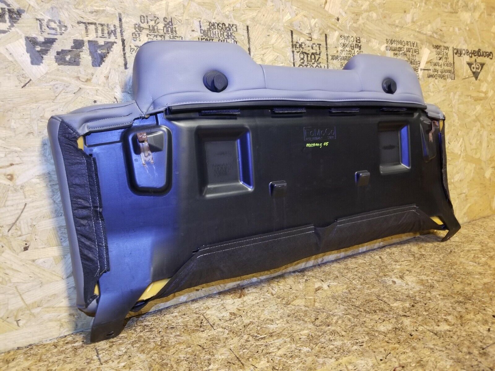 2005-2009 Ford Mustang Rear Seat Cushion Set - OEM Style Upper Back & Bottom Replacement - Perfect for Car Restoration & Comfort Upgrade