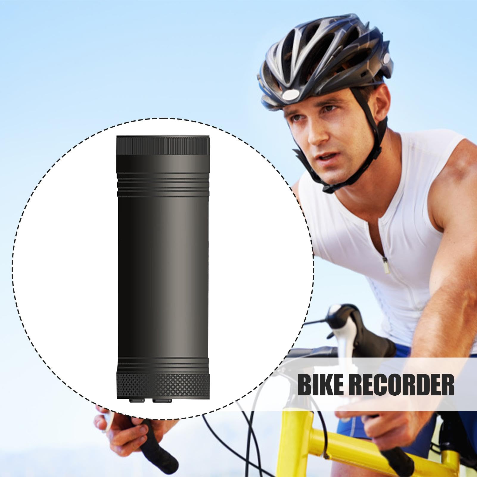 1080P Waterproof WiFi Bike Camera | Handlebar Monitor for Road Bikes & Motorcycles - Perfect for Adventure Riding