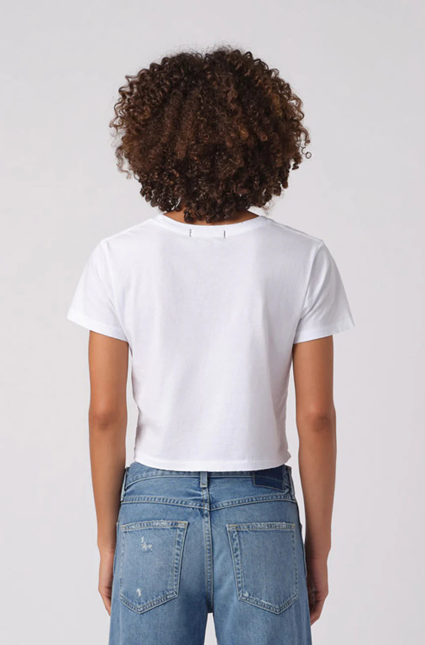 Babe Tee White - Soft & Stylish Women's T-Shirt for Casual Wear & Everyday Outfits