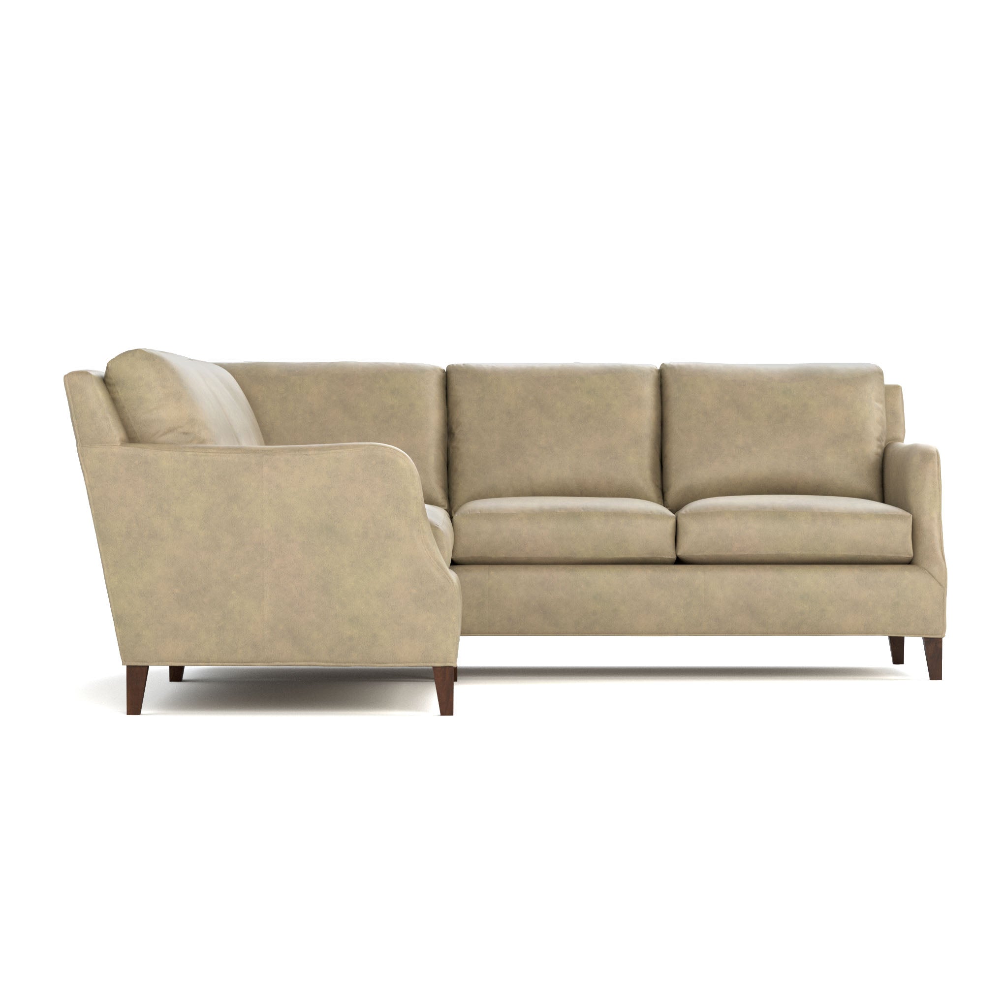 Harper Modern Sectional Sofa - Comfortable L-Shaped Couch with Reversible Chaise for Living Room, Family Room & Apartment - Soft Upholstered Fabric, Sturdy Wooden Frame - Perfect for Lounging, Entertaining & Relaxing