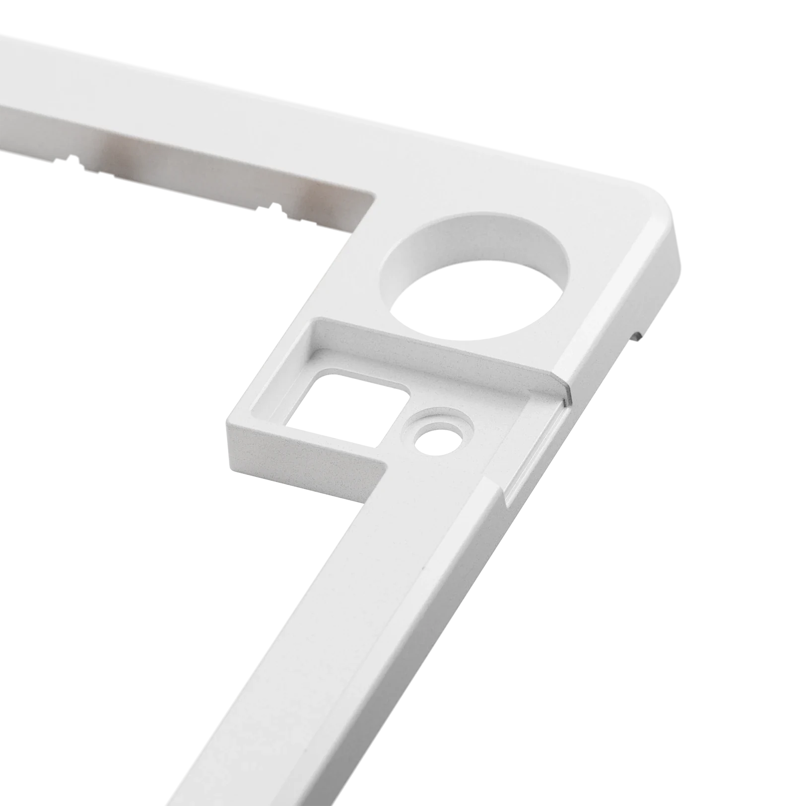 GMMK 3 65% Mechanical Keyboard Top Case - White Plastic Replacement Part for Custom Builds | Perfect for Gaming, Typing & Office Work