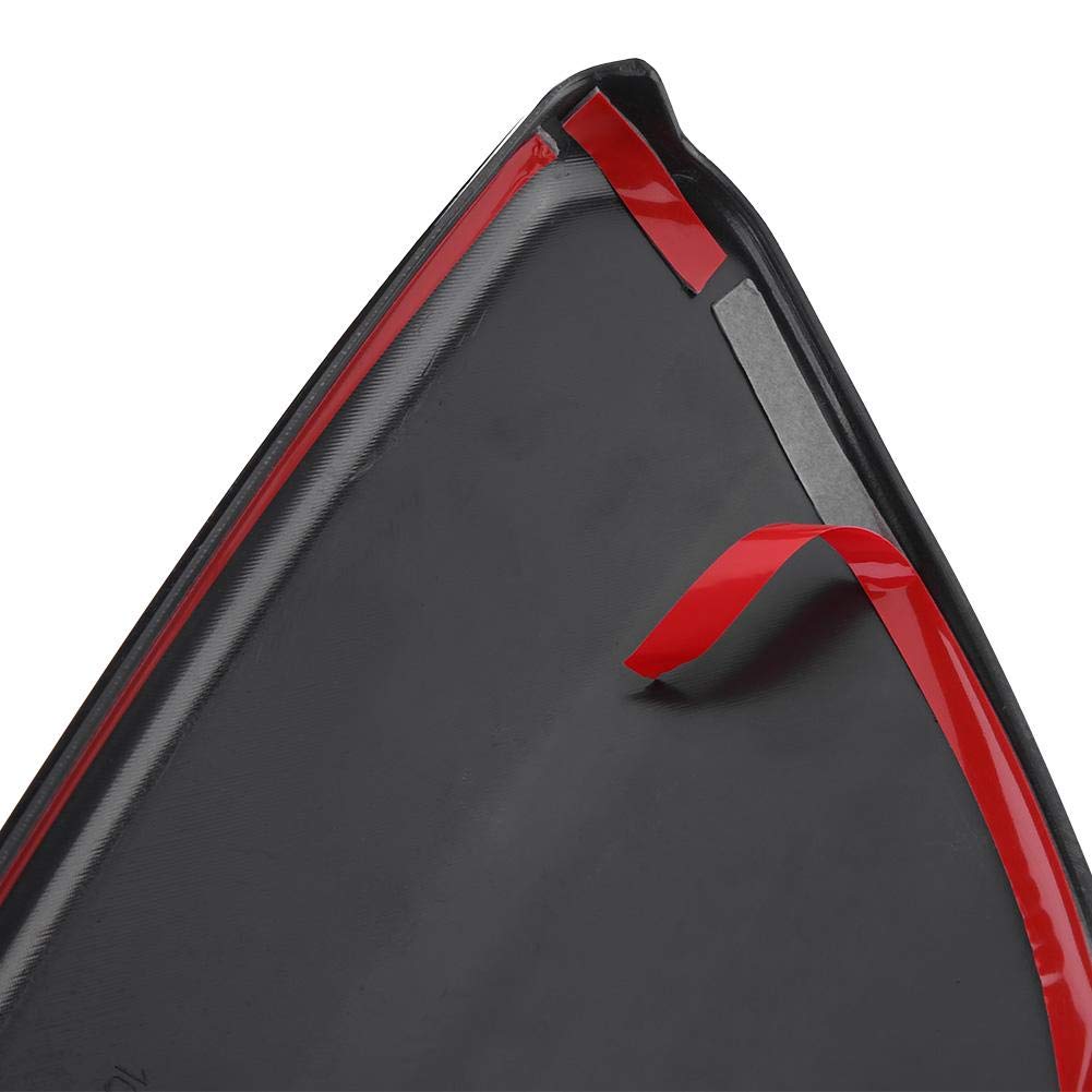 Carbon Fiber Mirror Caps for Honda Civic 2016-2019 - Black Rearview Mirror Cover Set (2PCS) - Compatible with Sedan, Coupe & Hatchback Models - Enhance Style & Protection for Daily Driving & Car Shows