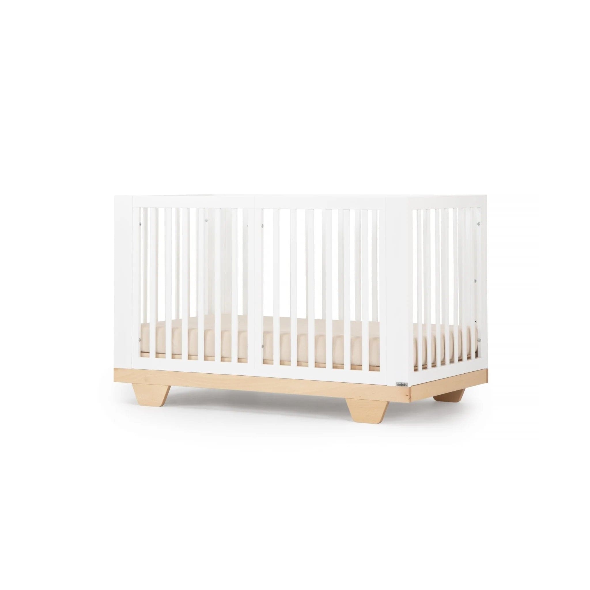 **Dadada Spirit 8-in-1 Convertible Baby Crib – Adjustable Height, Toddler Bed & Daybed – Safe & Stylish Nursery Furniture for Newborns to Teens – Perfect for Small Spaces & Modern Nurseries**