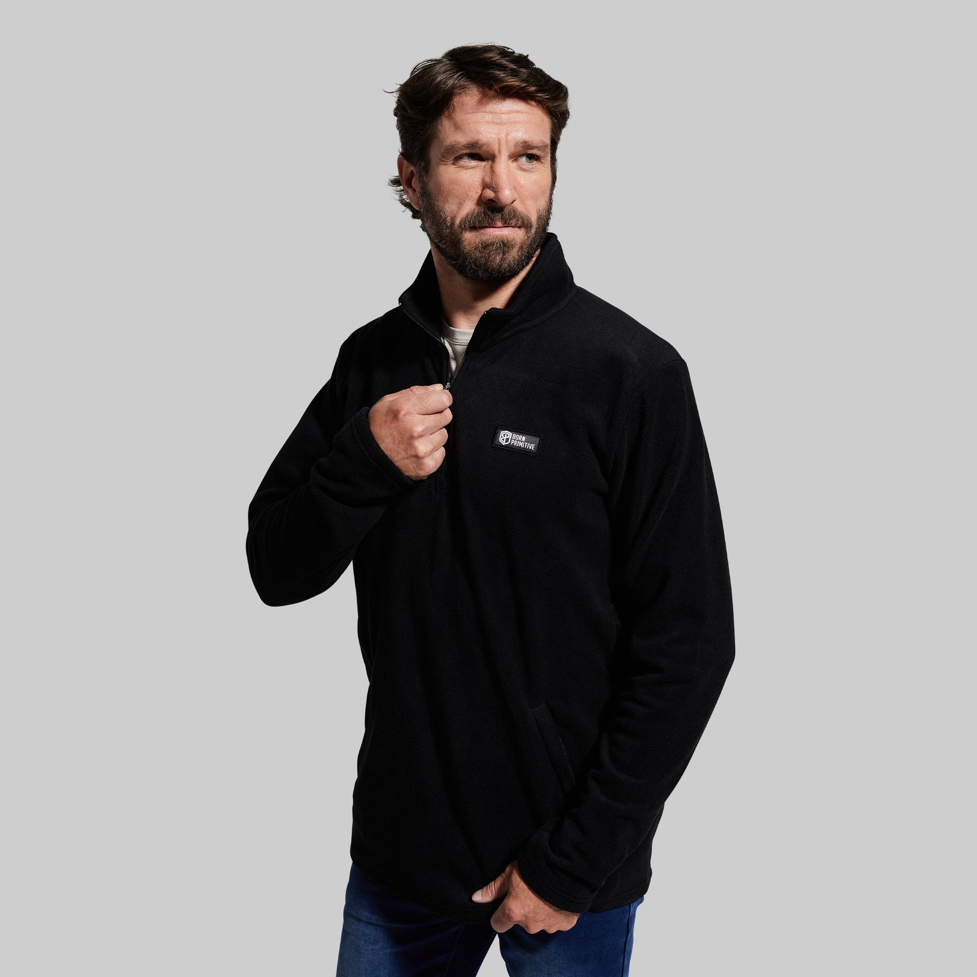 Premium Black Cabin Fleece Jacket for Men & Women - Soft & Warm Winter Wear for Outdoor Adventures, Camping & Casual Style