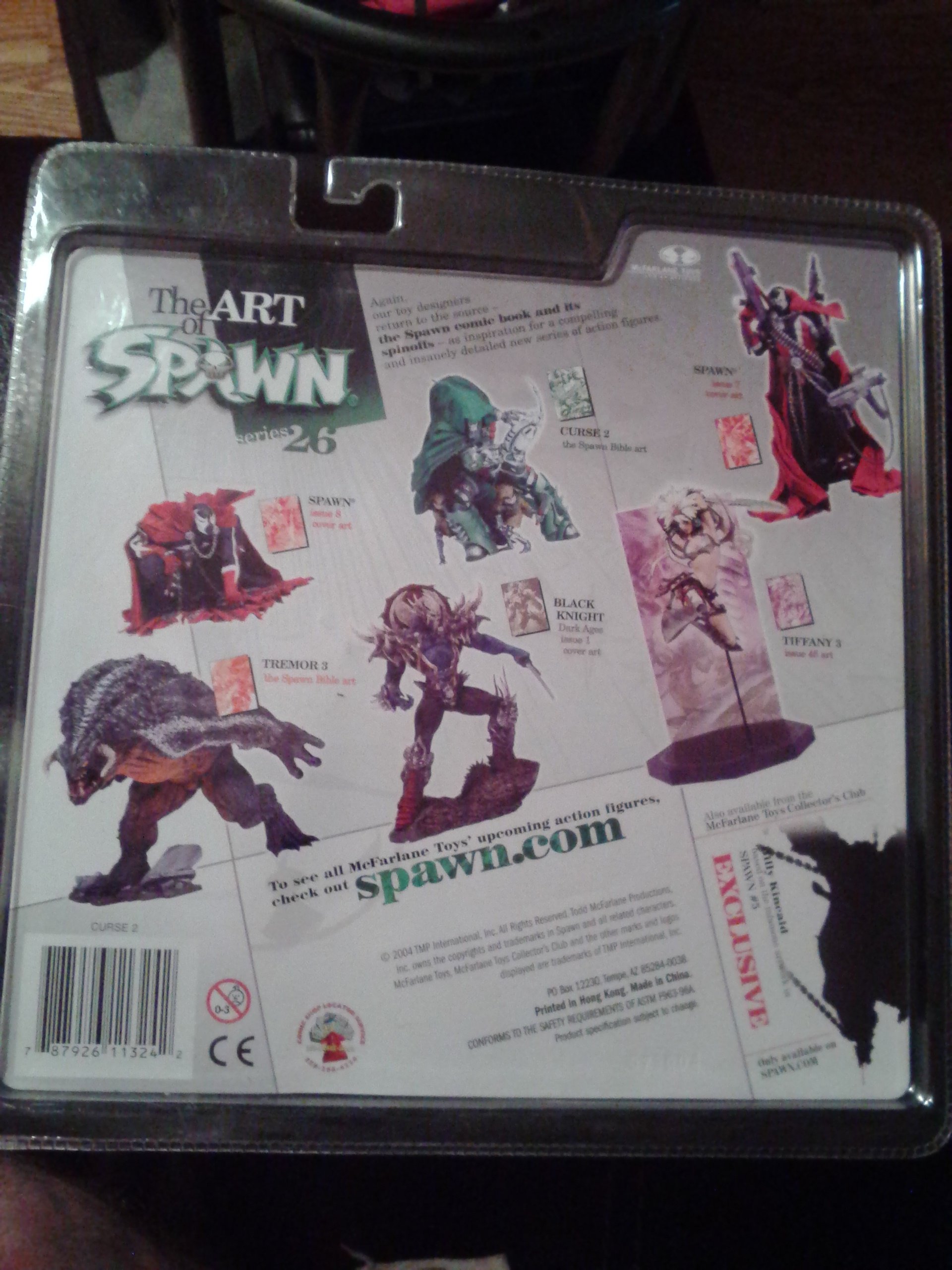 McFarlane Toys Spawn Series 26: Curse 2 The Spawn Bible Action Figure - Collectible Comic Book Character Toy for Adults & Fans - Perfect for Display, Gifts, and Comic Conventions