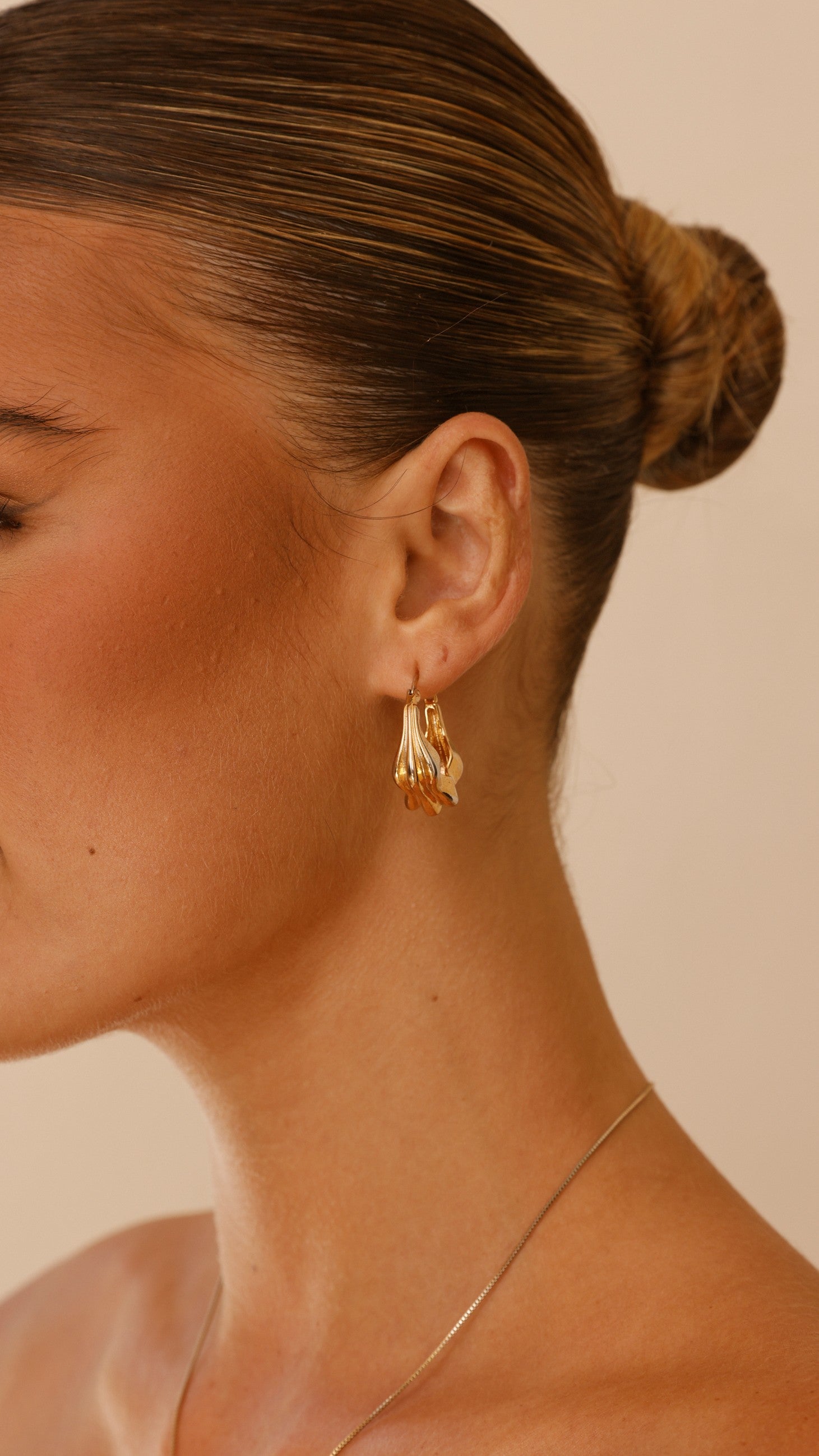 Jaetyn Gold Earrings for Women - Elegant & Stylish Jewelry for Parties, Weddings & Everyday Wear