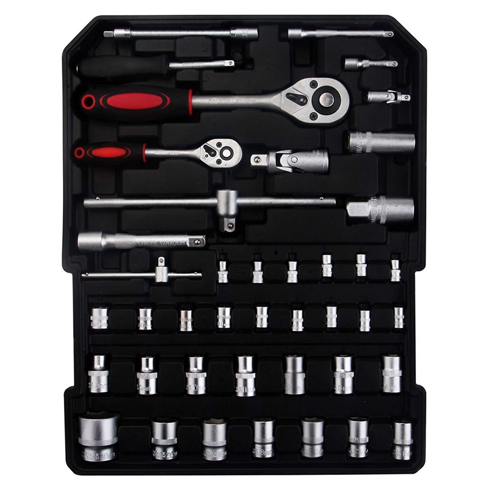 799-Piece Professional Tool Kit with Rolling Aluminum Tool Box - Complete Household & Auto Repair Hand Tool Set for DIY, Home Improvement, and Car Maintenance