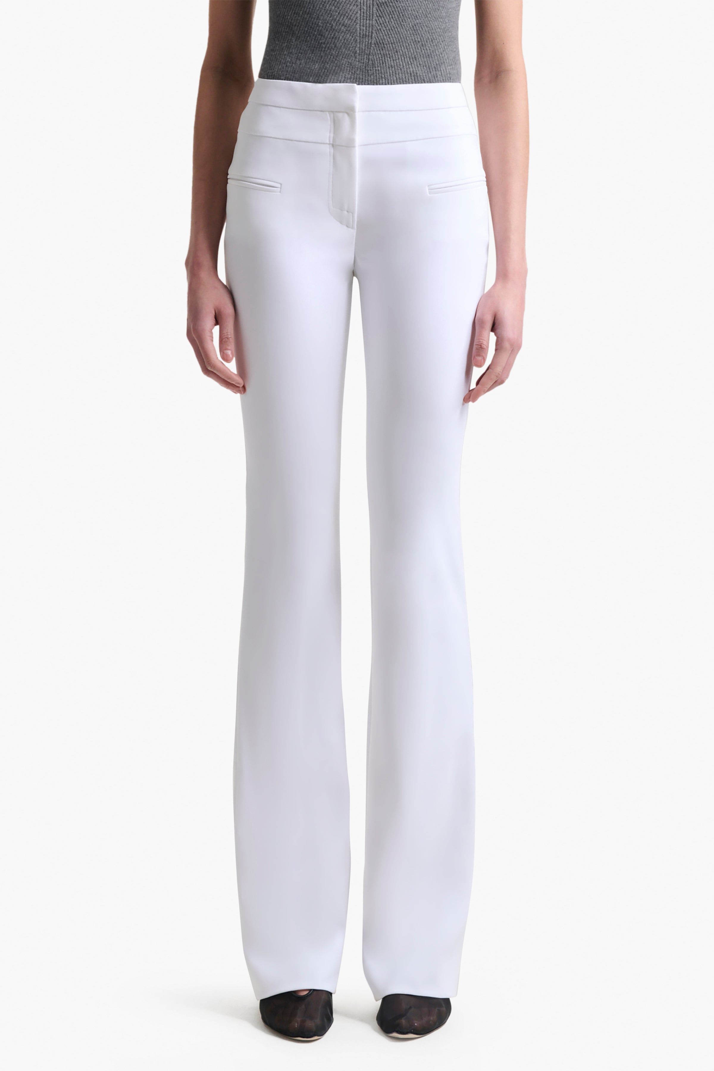 Serge Pant Optic White - High-Quality Men's Dress Pants for Office & Business Attire | Perfect for Work, Weddings & Formal Events