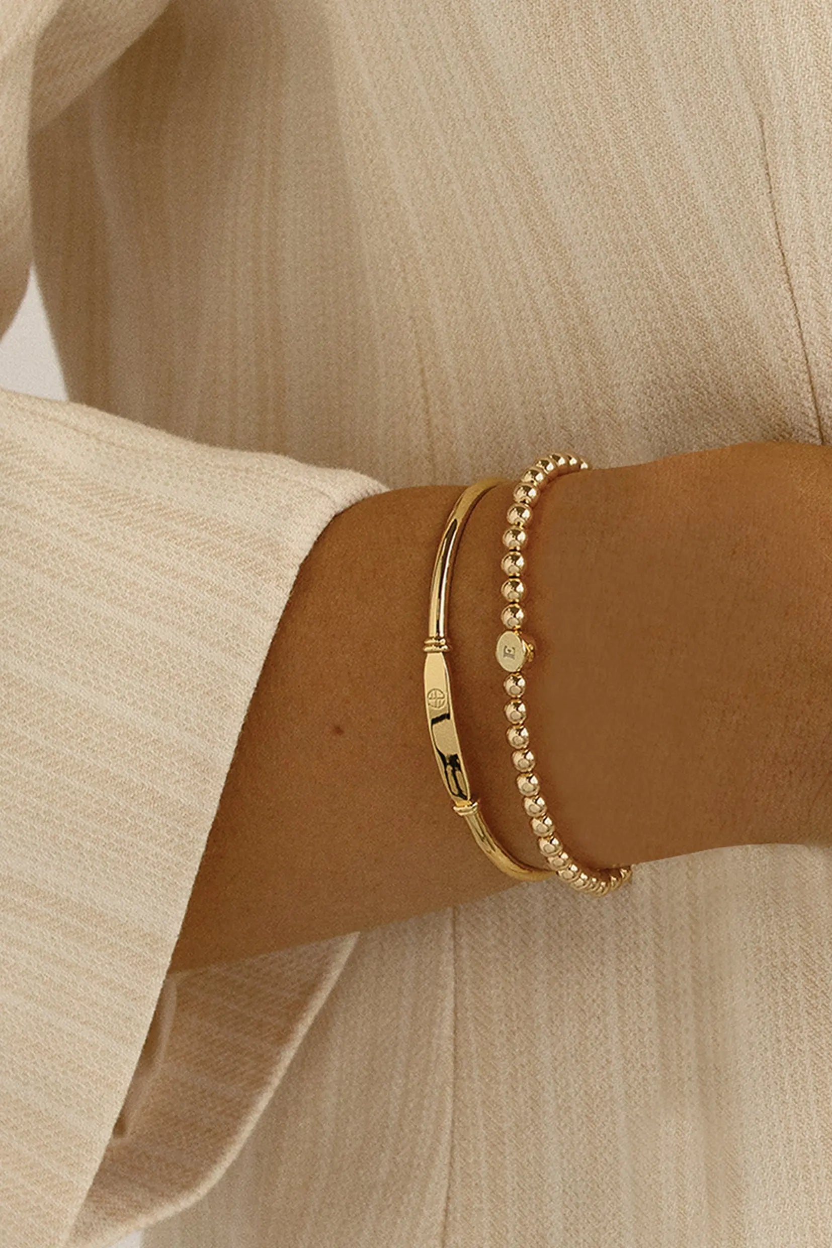 Etch Alpha Letter Bracelet - Personalized Custom Name Bracelet for Women & Men - Perfect for Gifts, Anniversaries, and Everyday Wear